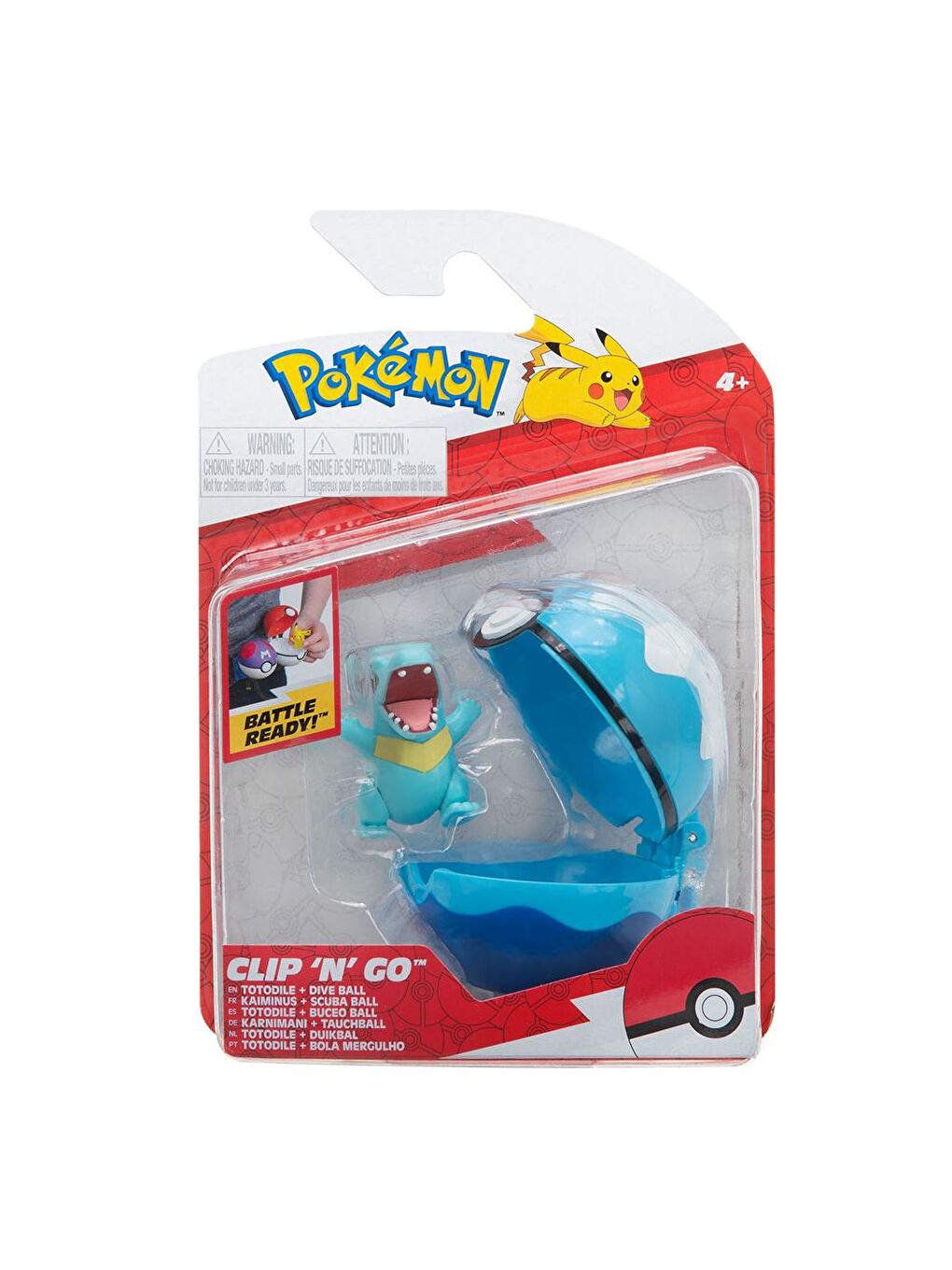 Clip 'N' Go Totodile Figür PKW2651-2