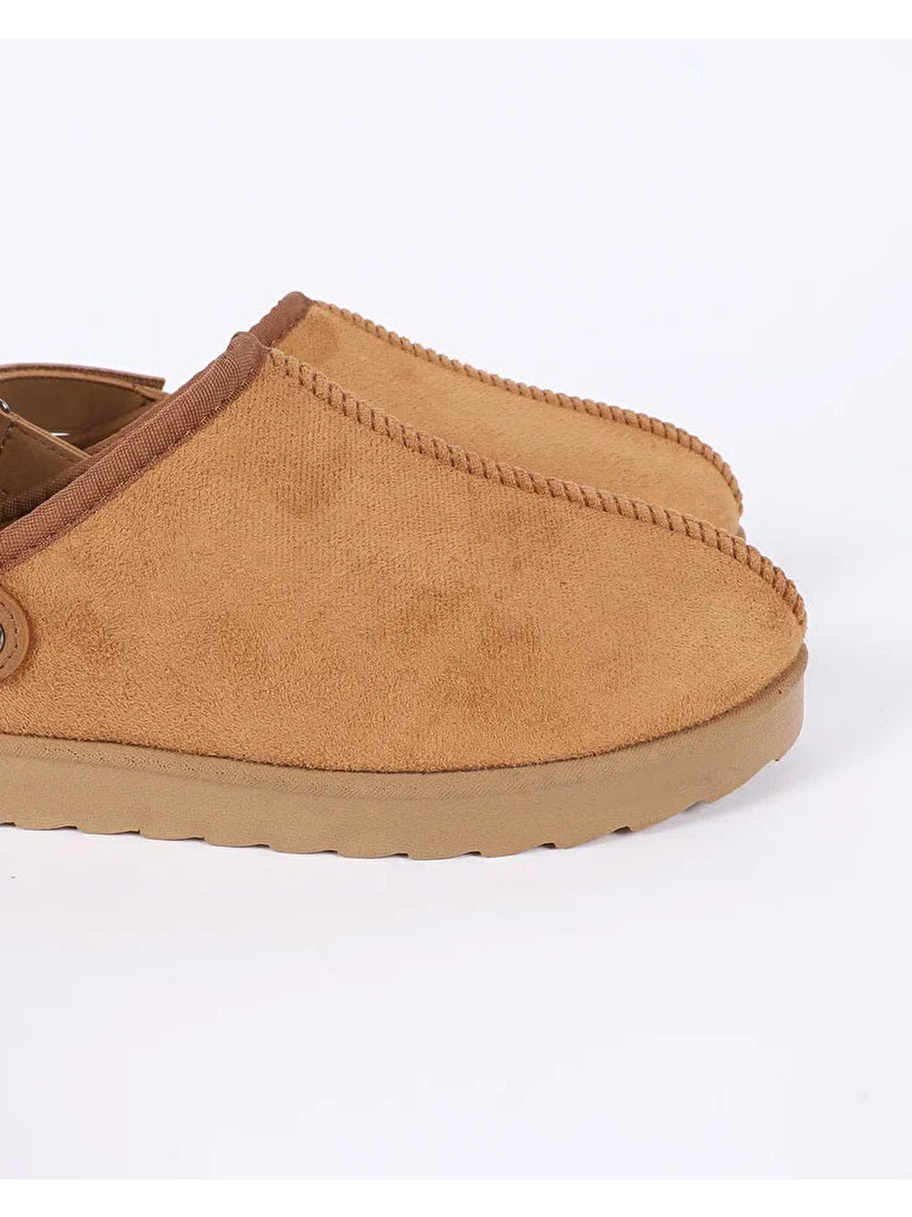 Kahverengi Erkek Ayarlanabilir Ev İçi Ayakkabı - GRIPBACK-1