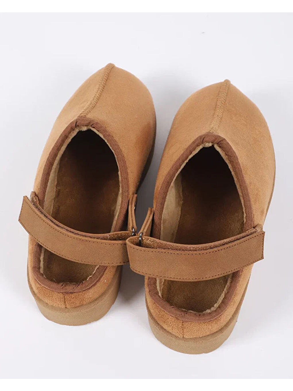 Kahverengi Erkek Ayarlanabilir Ev İçi Ayakkabı - GRIPBACK-2