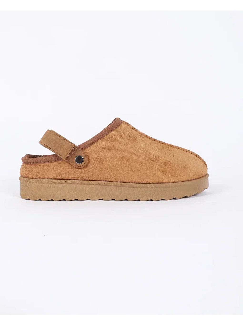 Kahverengi Erkek Ayarlanabilir Ev İçi Ayakkabı - GRIPBACK-3