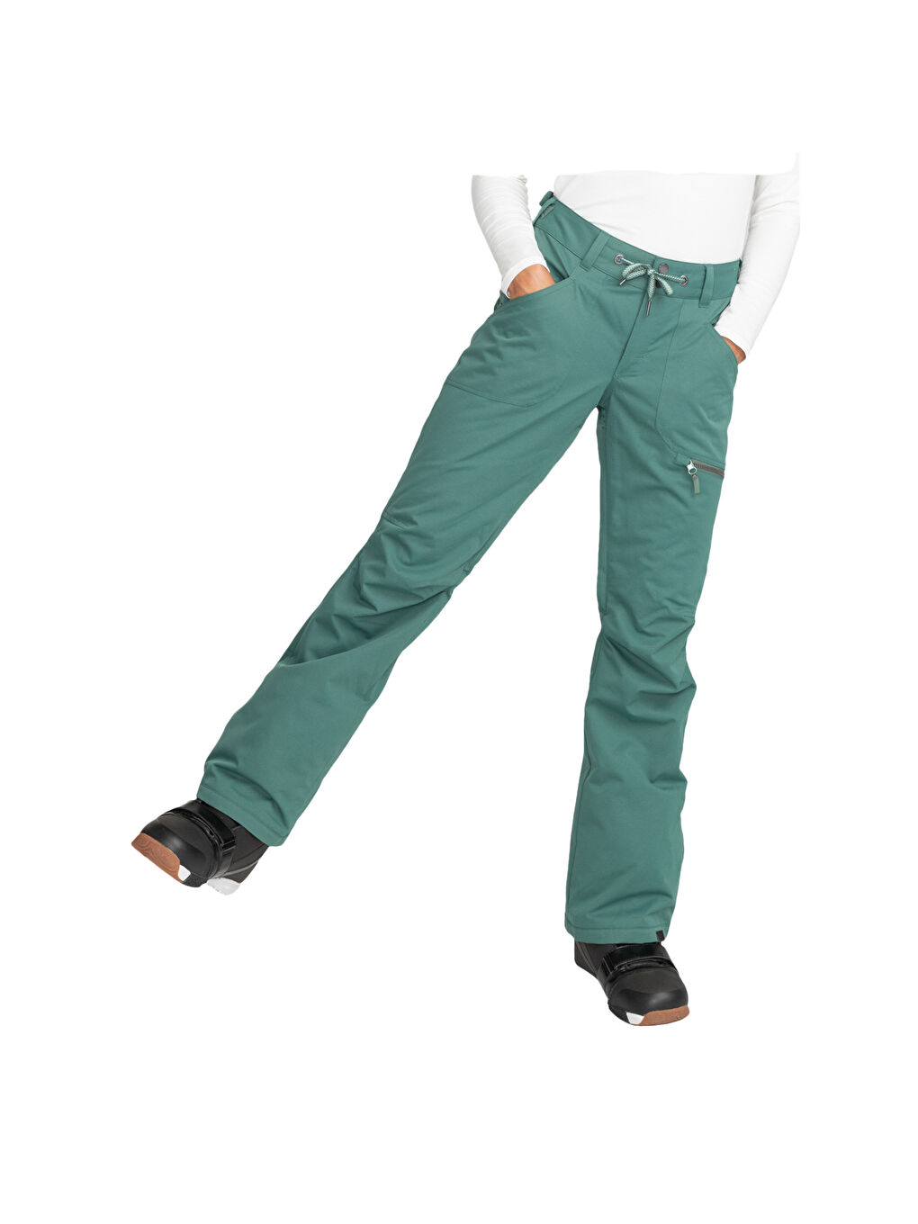 Yeşil Nadia Pt Kadın Snowboard Pantolonu-1