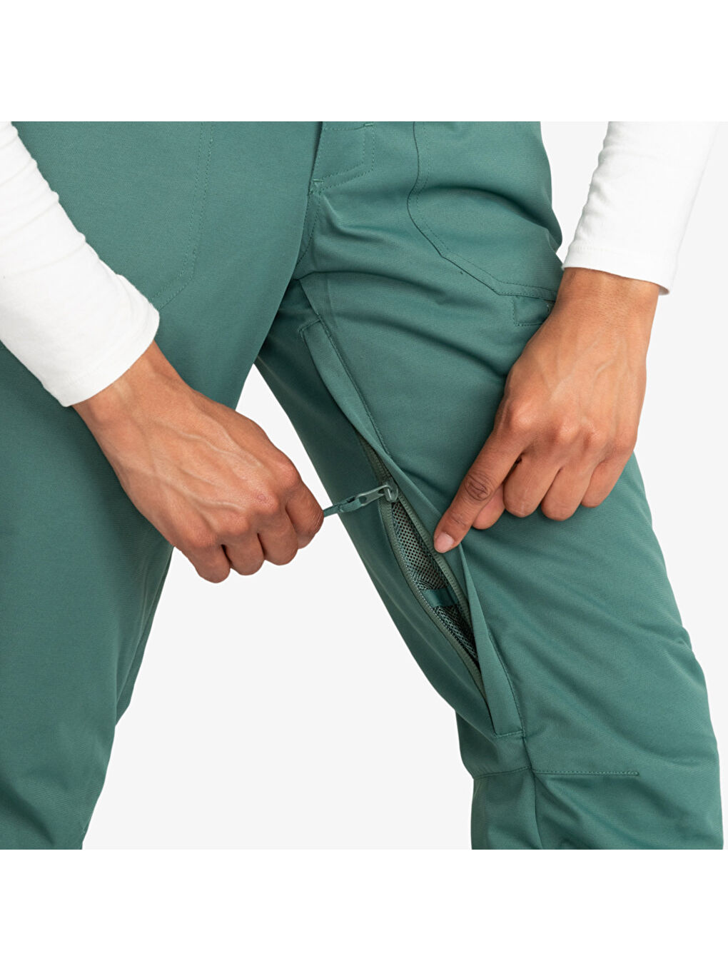 Yeşil Nadia Pt Kadın Snowboard Pantolonu-4