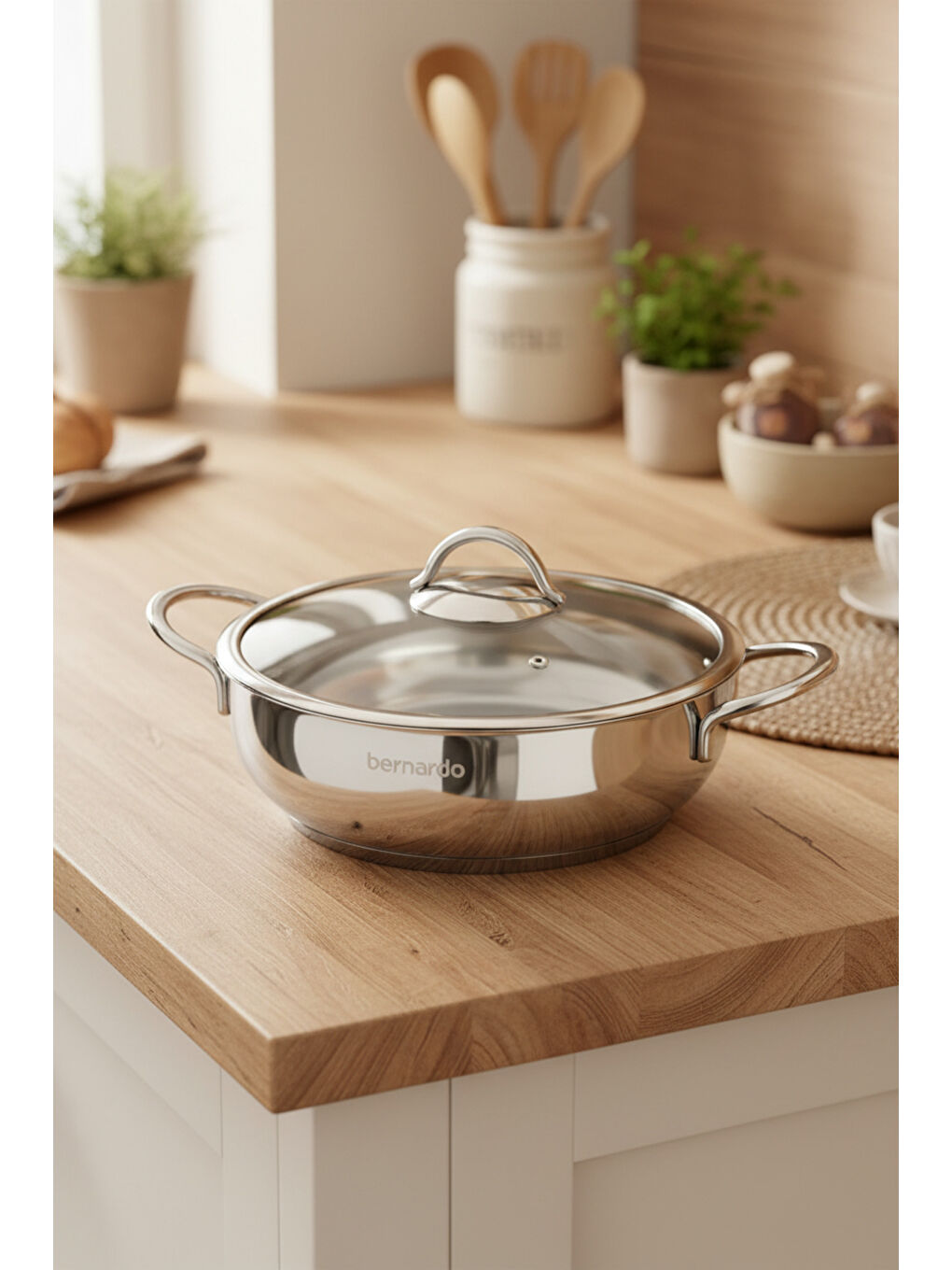 Gri Monde 8 Parça Yarı Küre Çelik Tencere Seti-2