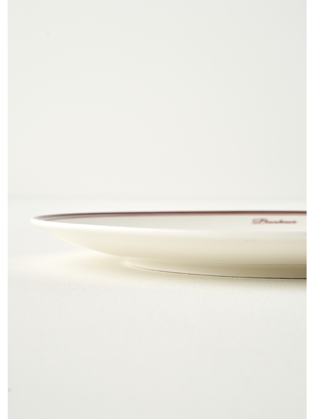 Bonheur Porselen Servis Tabağı Bordo (28 cm)-3
