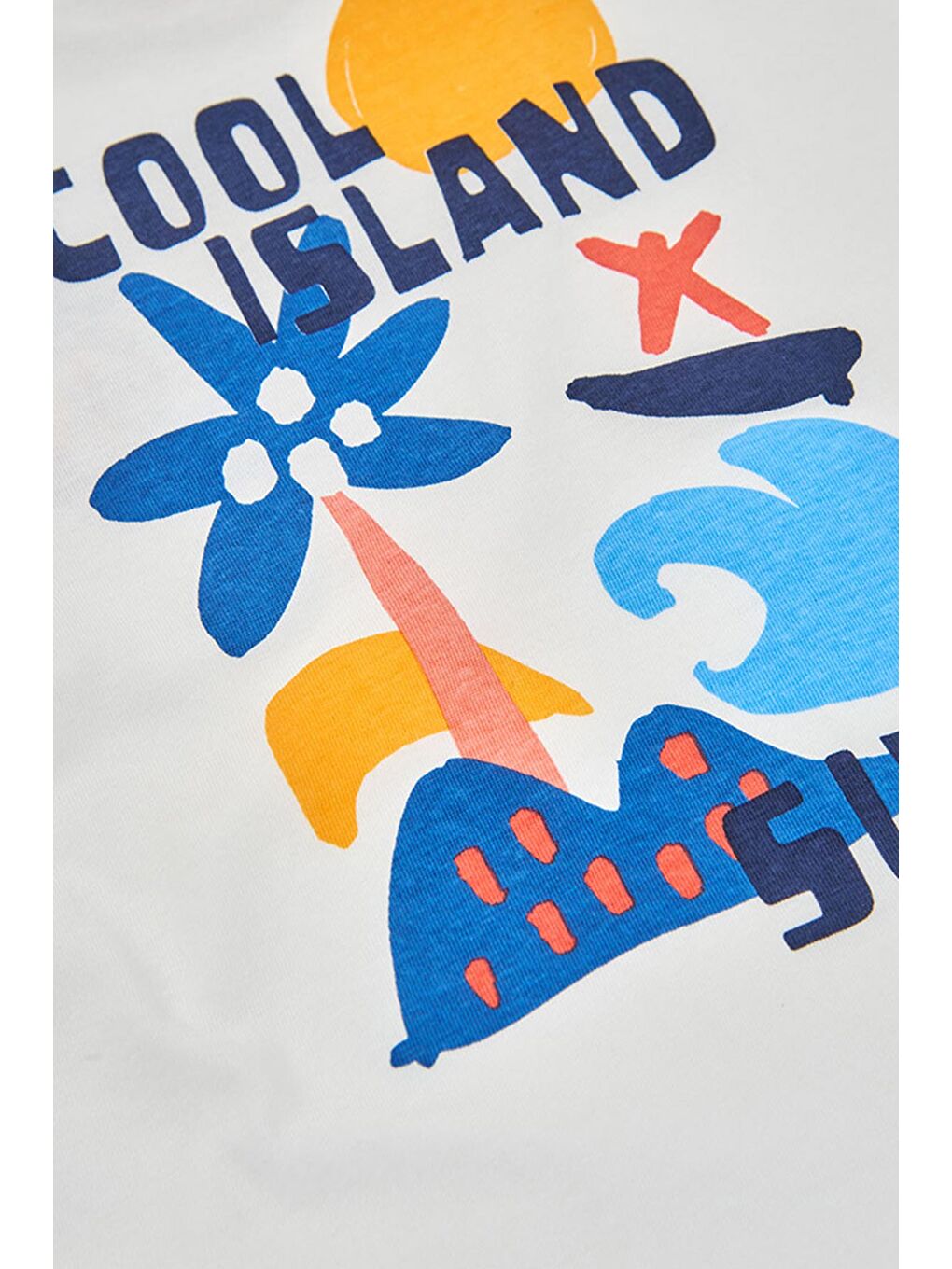 Cool Desenli Tshirt 2-6 Yaş Beyaz-5