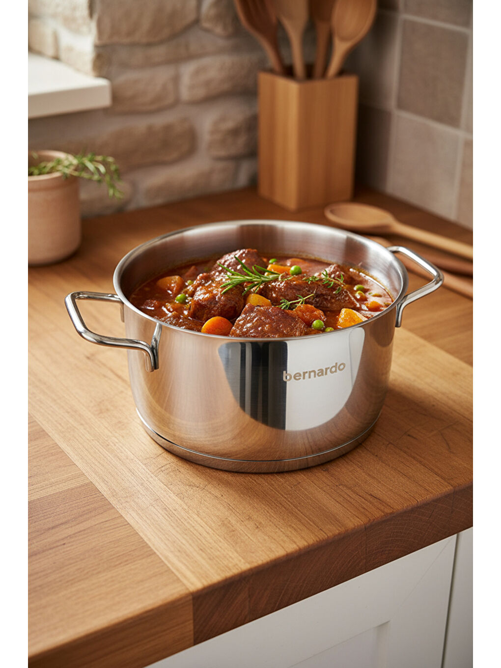 Gri Sonora 8 Parça Silindir Çelik Tencere Seti-4