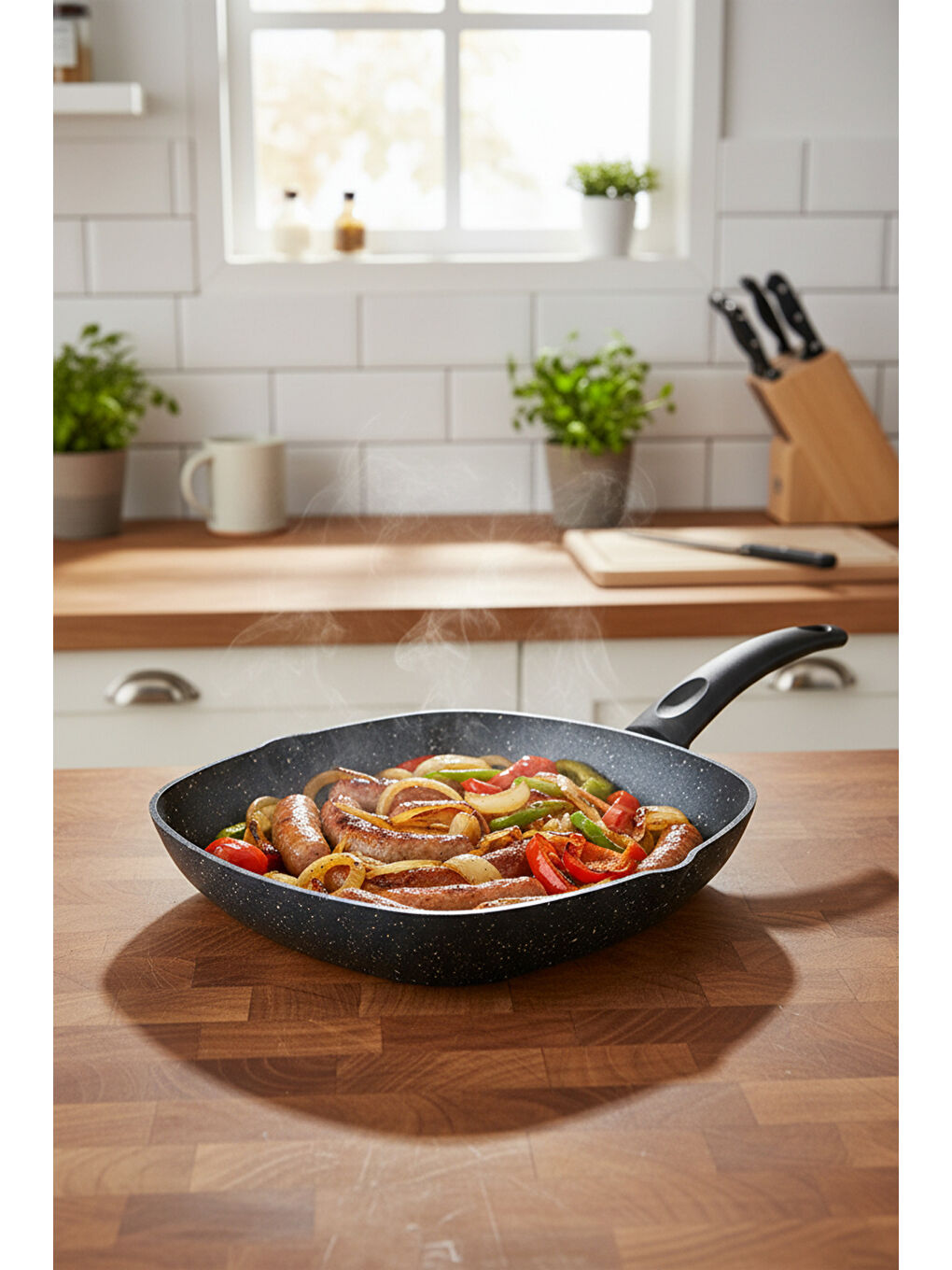 Carolin 2 Parça Grill Tava Seti Siyah-2