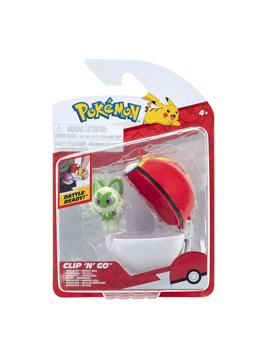 Clip 'N' Go Sprigatito Figür PKW4151-3