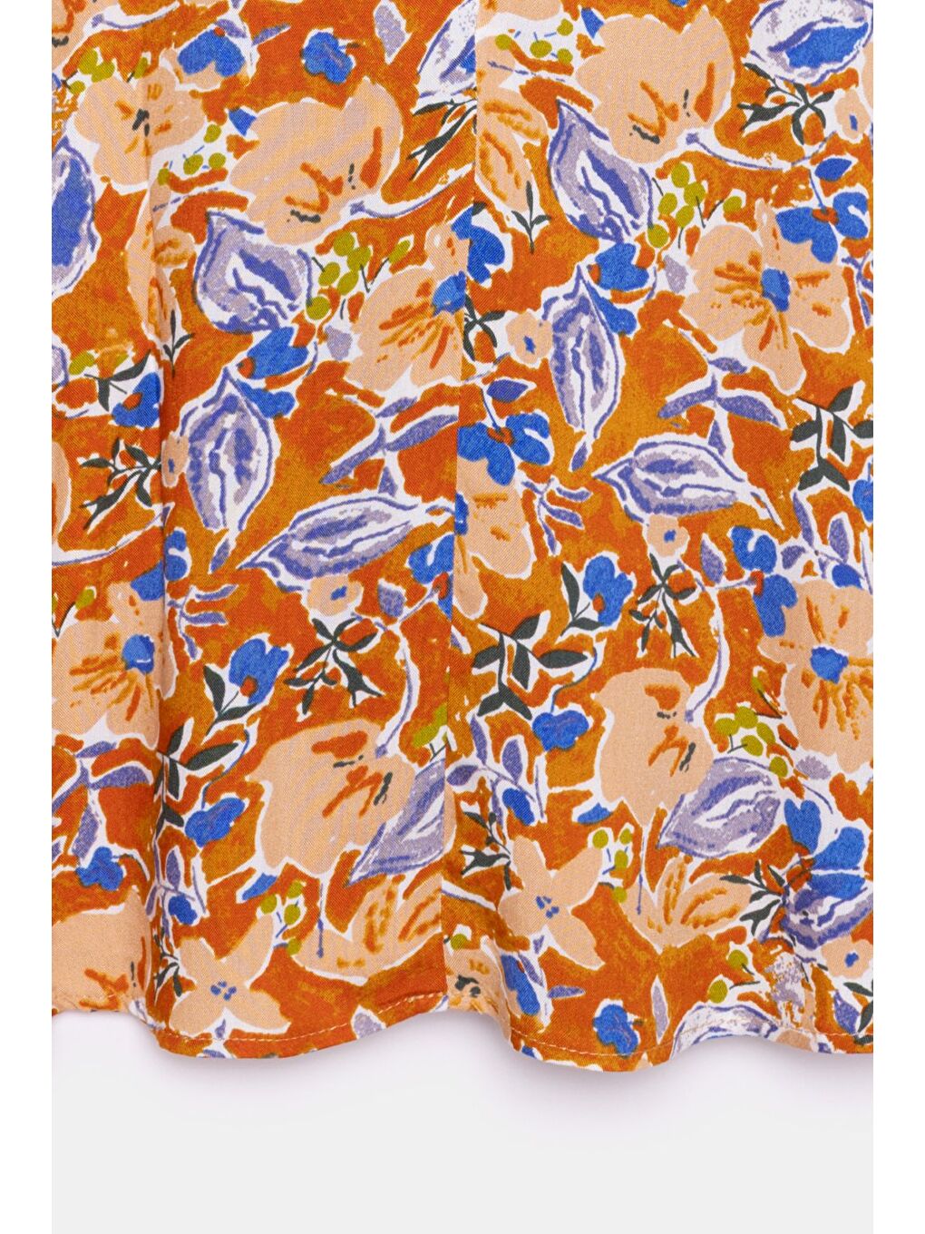 Beyaz Çok Renkli A Kesim Bağlama Detaylı Mini Dokuma Elbise - Viskon-2