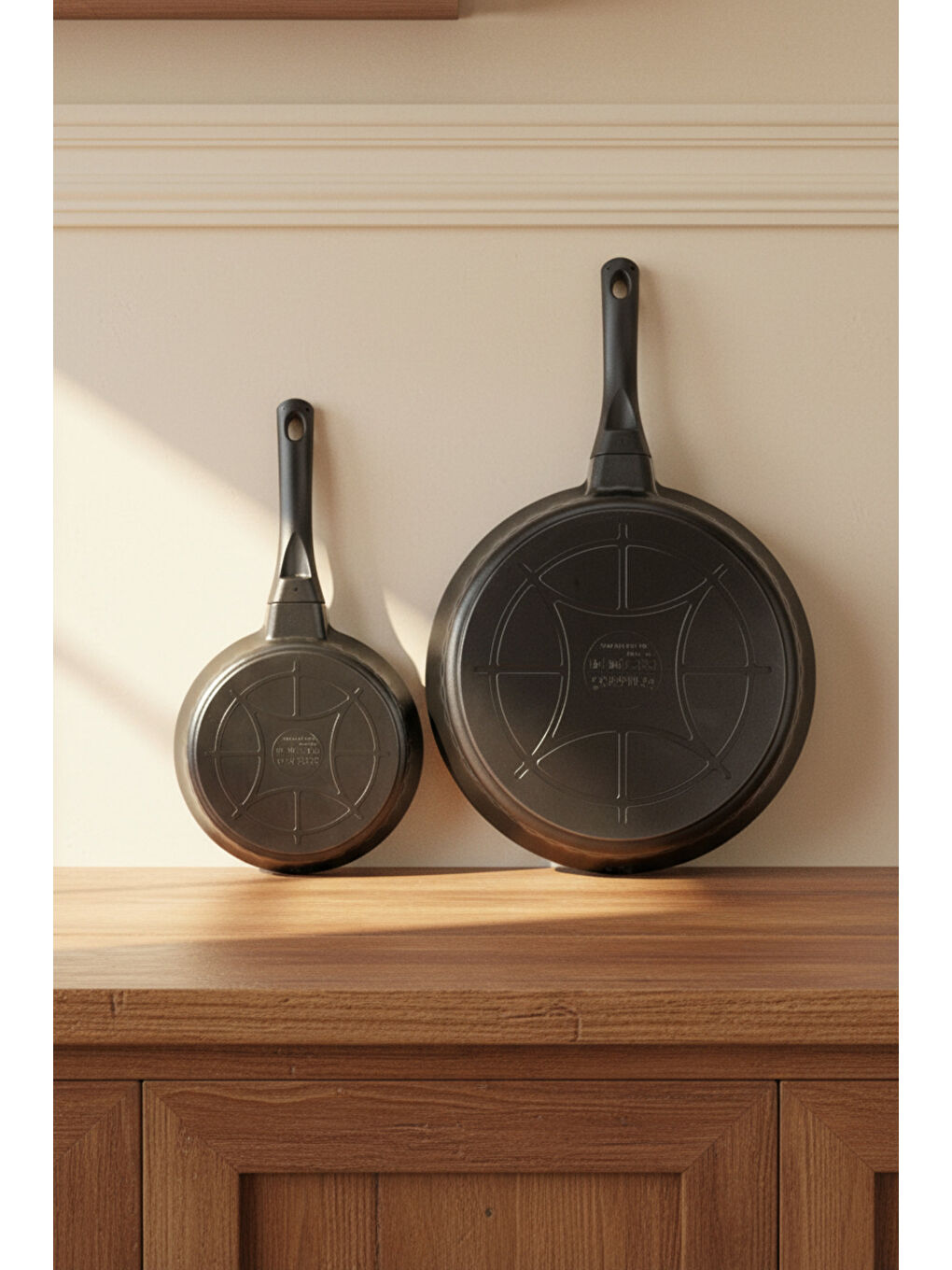Siyah Olimpos 2'li Tava Seti 20 28cm-3