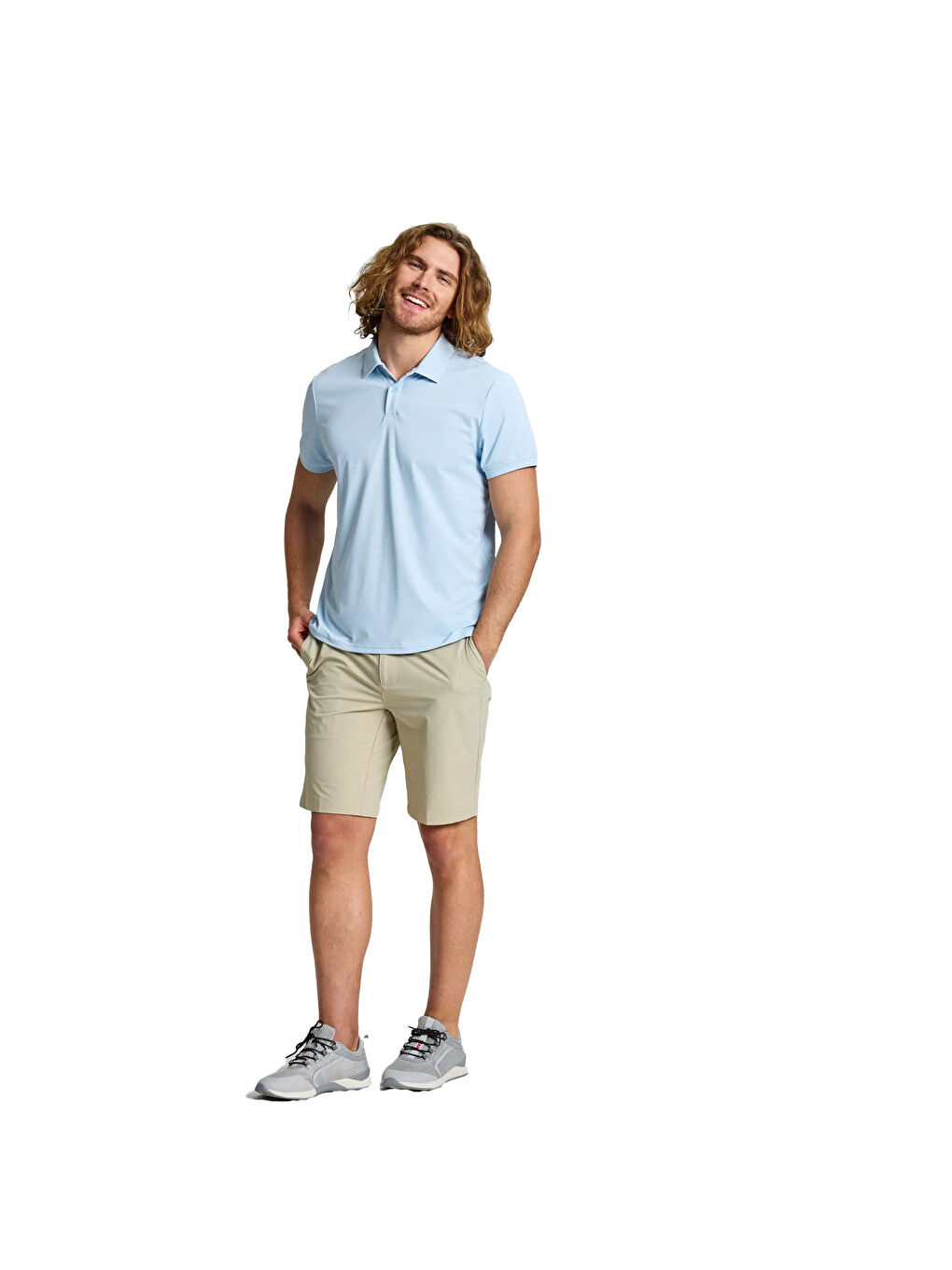 Tech Chino Short Erkek Bej Şort-5