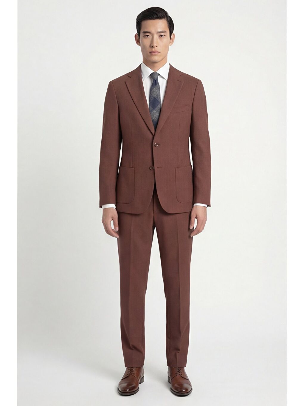 Kahverengi Kiremit Suit-1