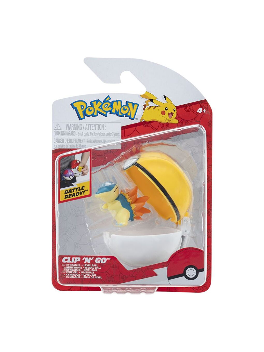 Clip 'N' Go Cyndaquil Figür PKW4150-3