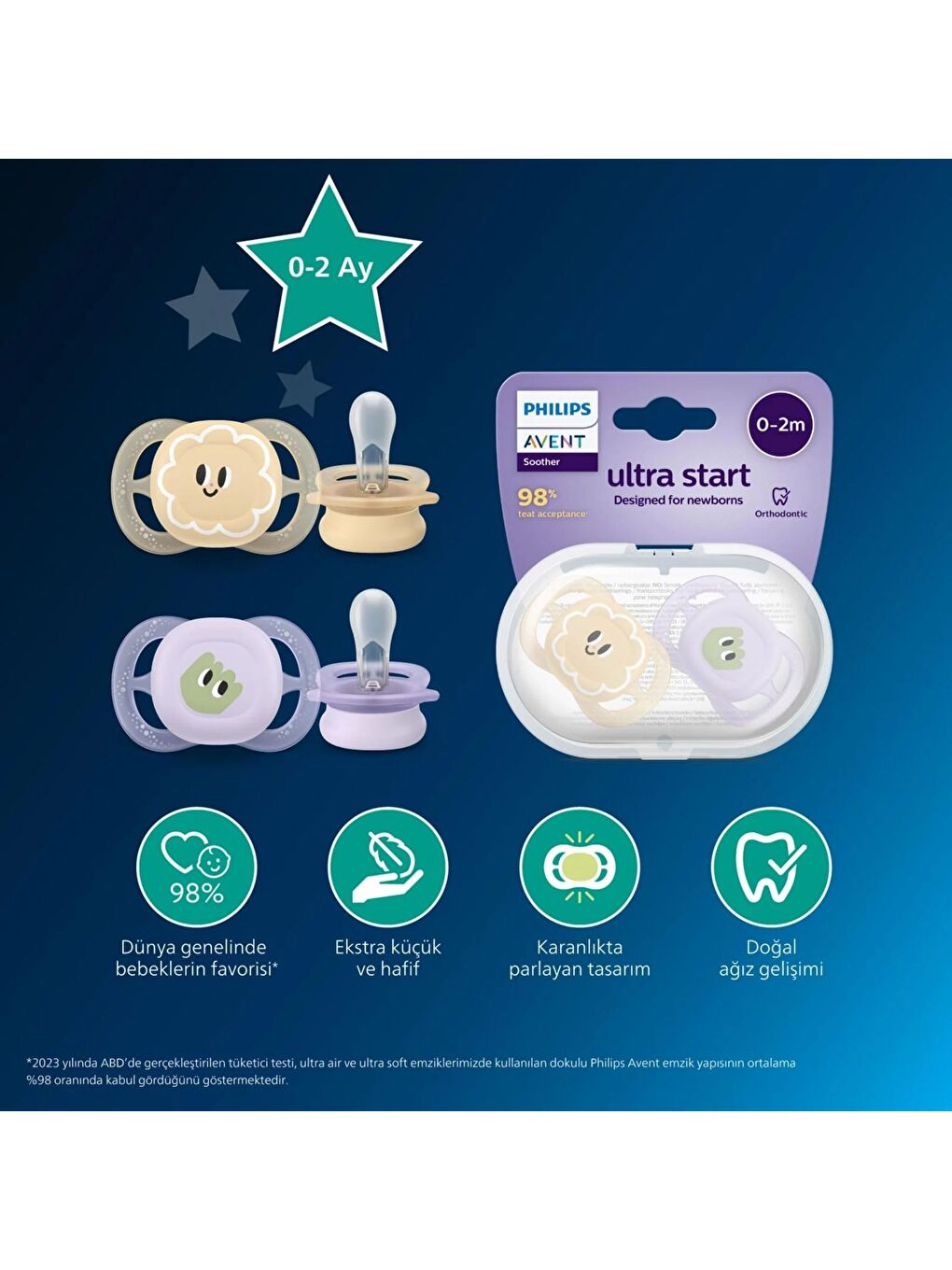 Ultra Start Gece Emziği, 0-2 Ay-3