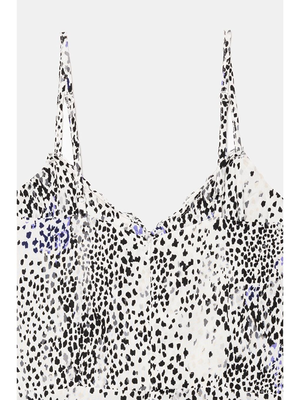 Ekru A Kesim Bağlama Detaylı Mini Dokuma Elbise - Viskon-4