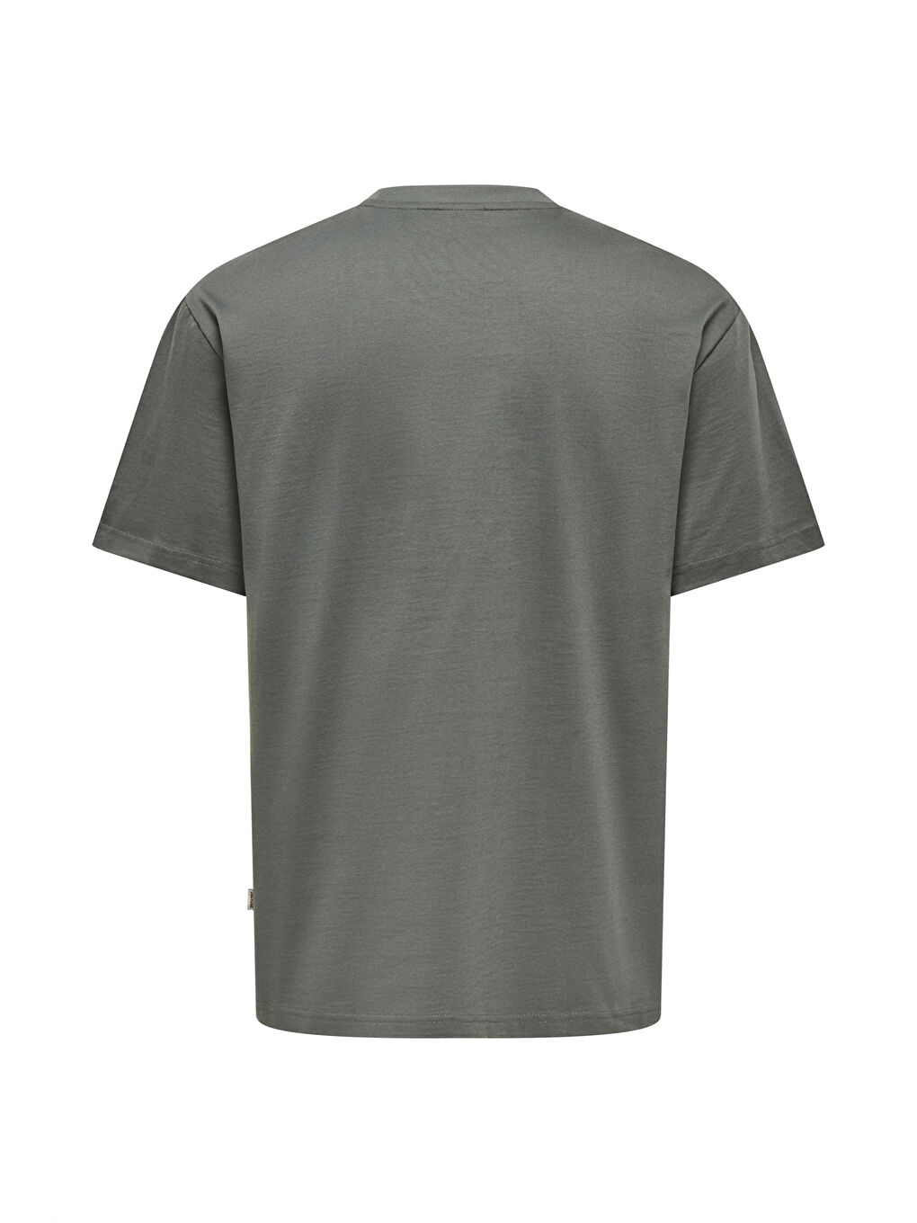 Haki Onsfred % 100 Pamuk Relaxed Fit Bisiklet Yaka T Shirt 22022532-2