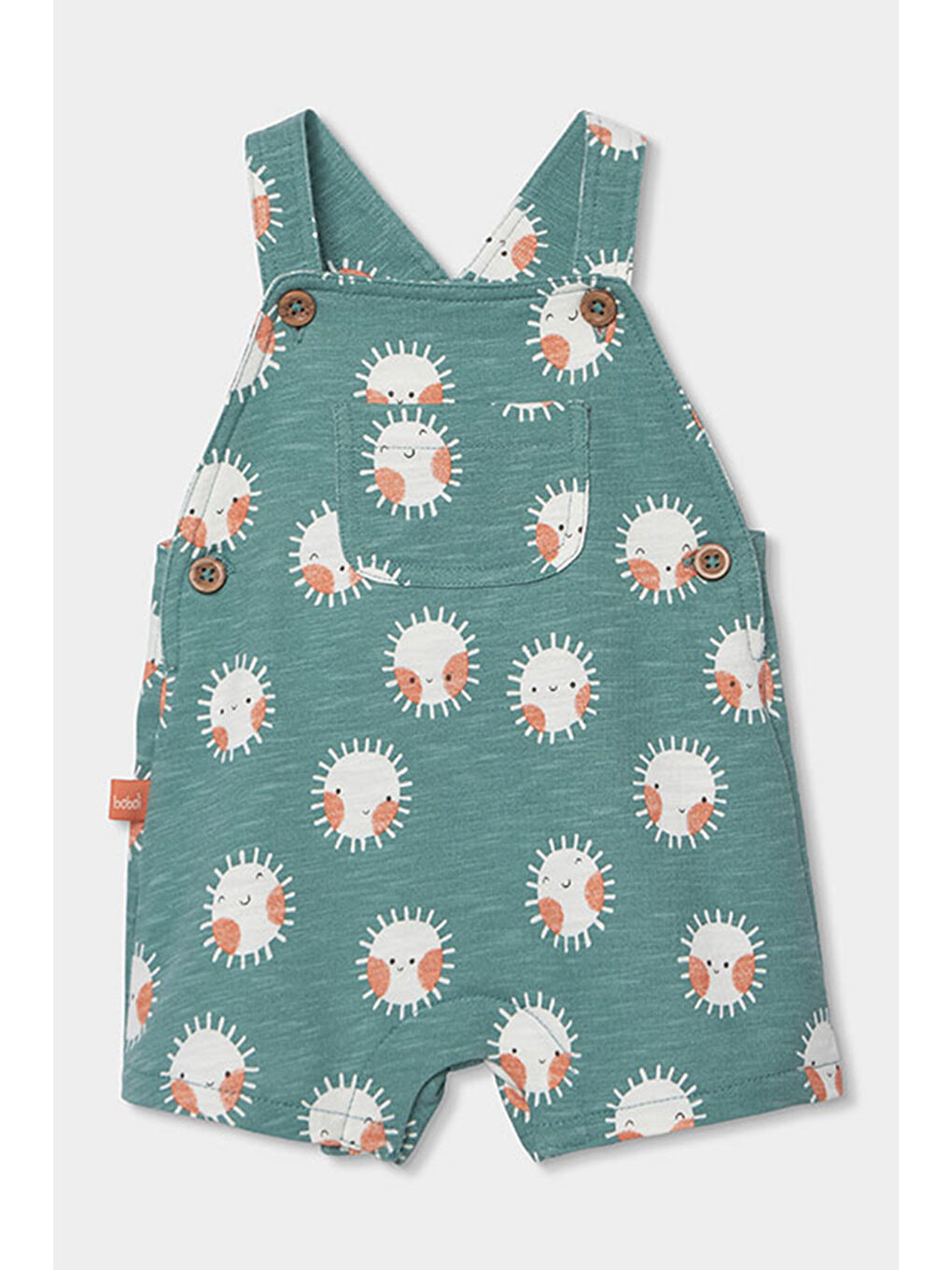 Güneş Desenli 2'li Takım 6-24 Ay Yeşil-3