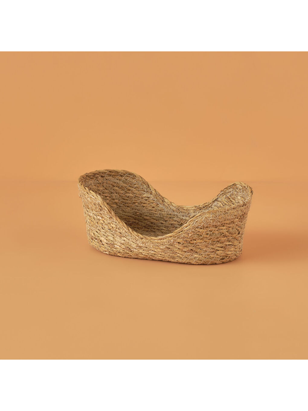 Bej Berry Oval Hasır Sepet Seti Naturel-3