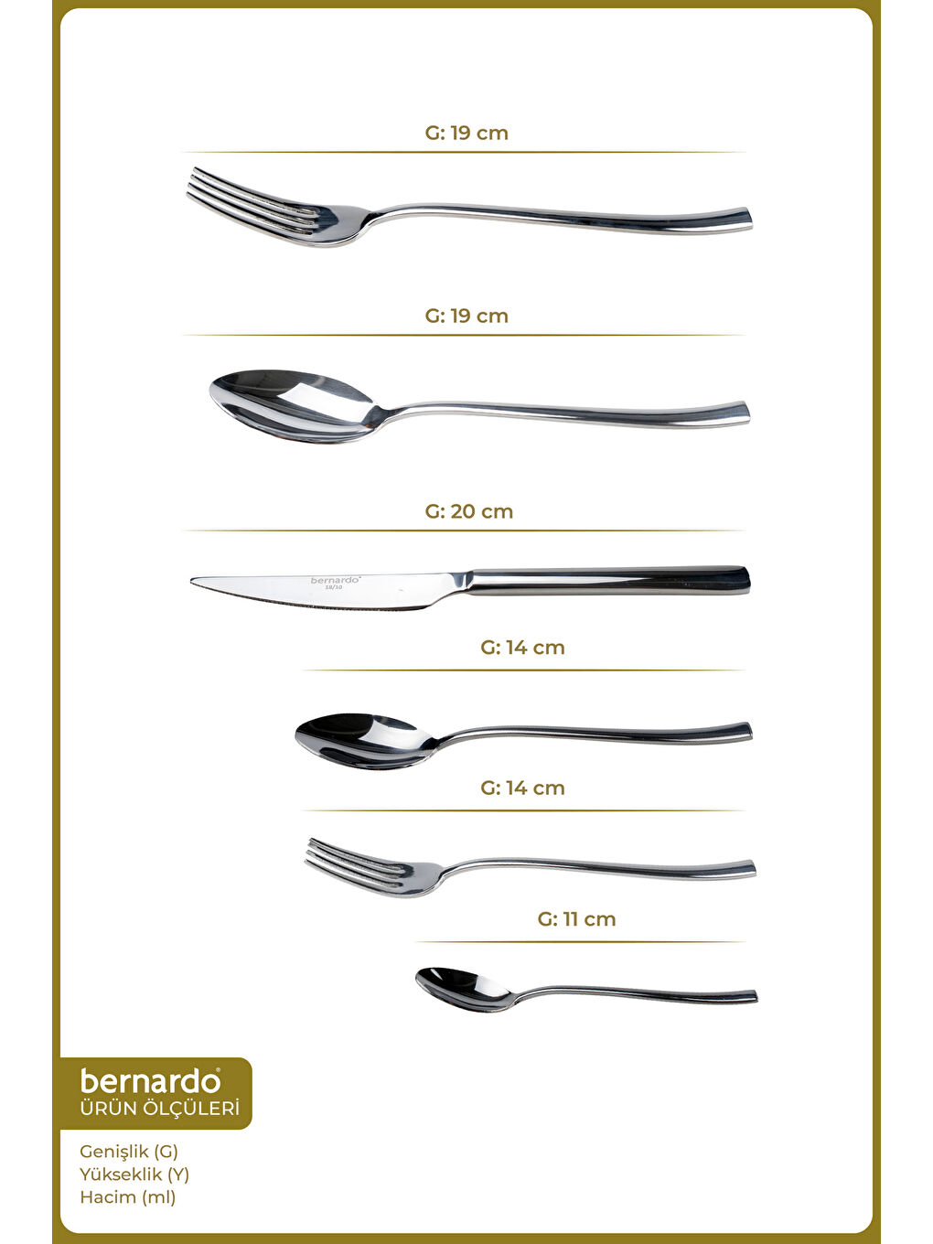 Gri Alya 36 Parça Çatal Kaşık Bıçak Seti-1