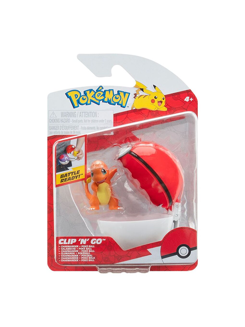 Clip 'N' Go Charmander Figür PKW3635-3
