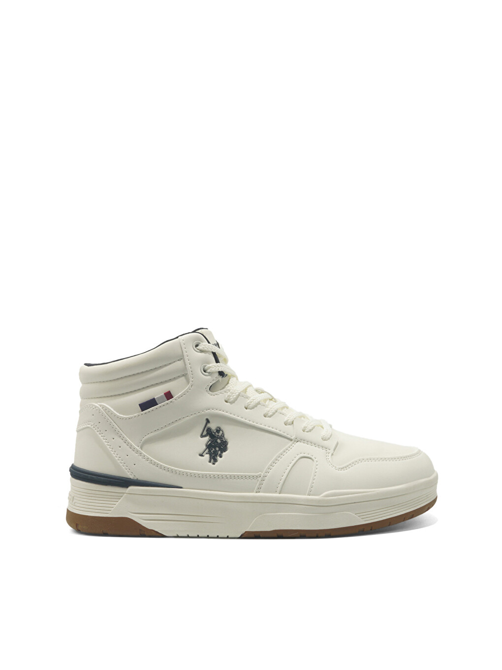 Rekas Beyaz Erkek High Sneaker-1
