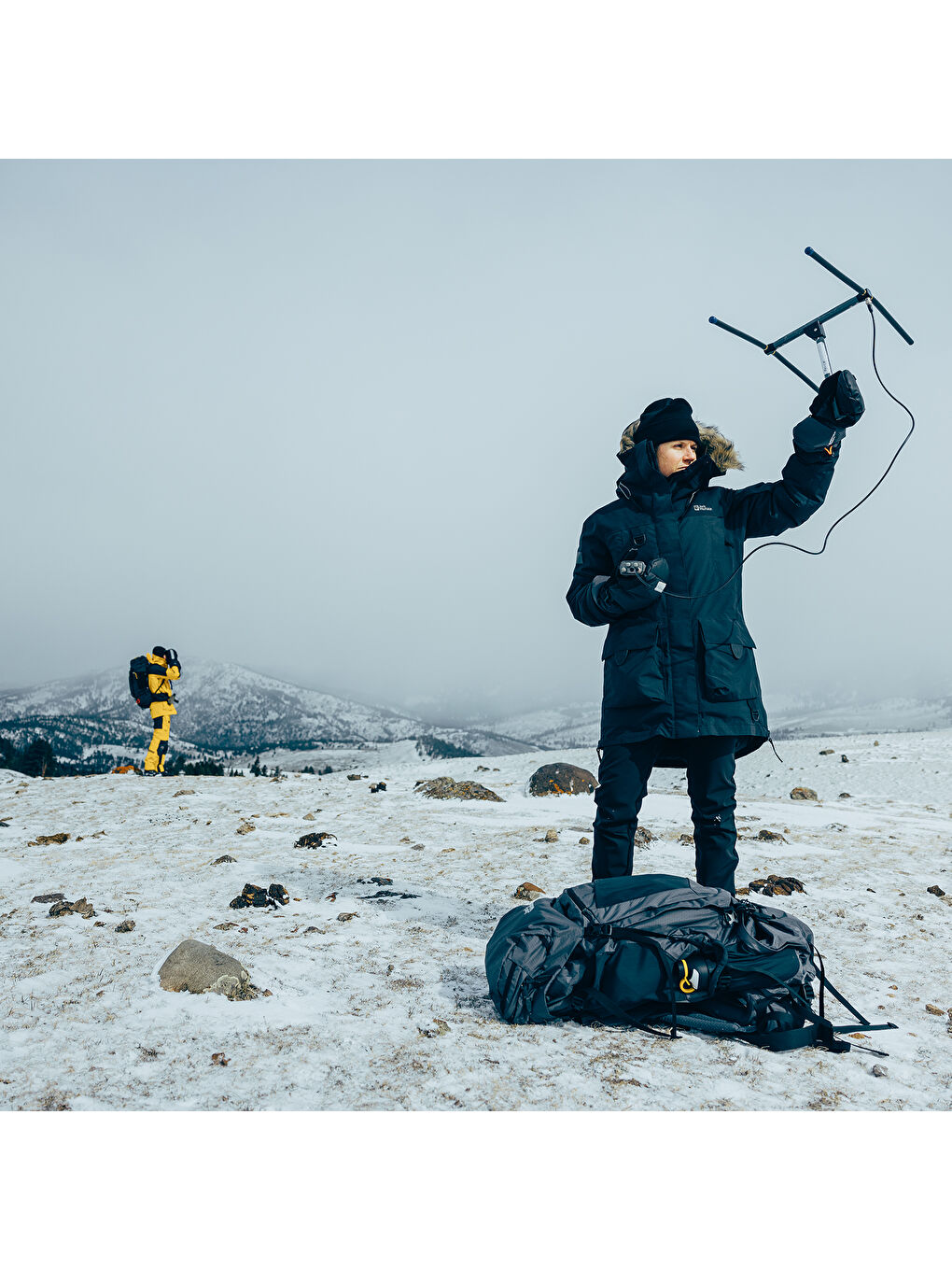 Stollberg Pants Kadın Siyah Outdoor Pantolonu-3