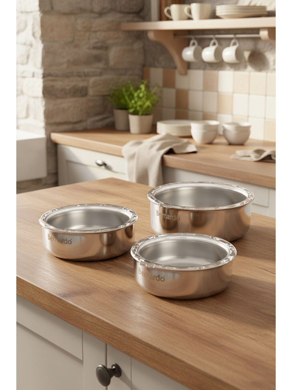 Gri Kayra 17 Parça Çelik Set-3