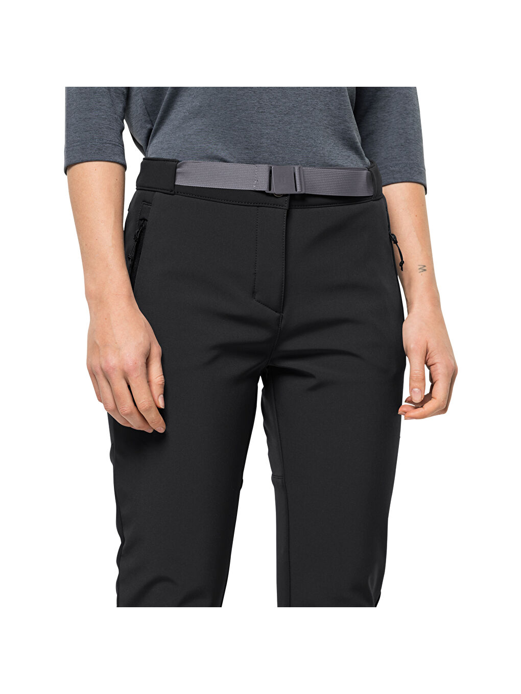Stollberg Pants Kadın Siyah Outdoor Pantolonu-5