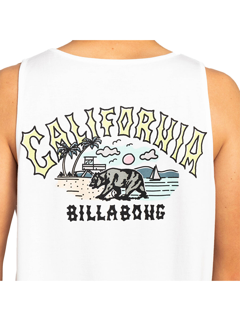 Arch Dreamy Place Tk Erkek Beyaz Atlet-4