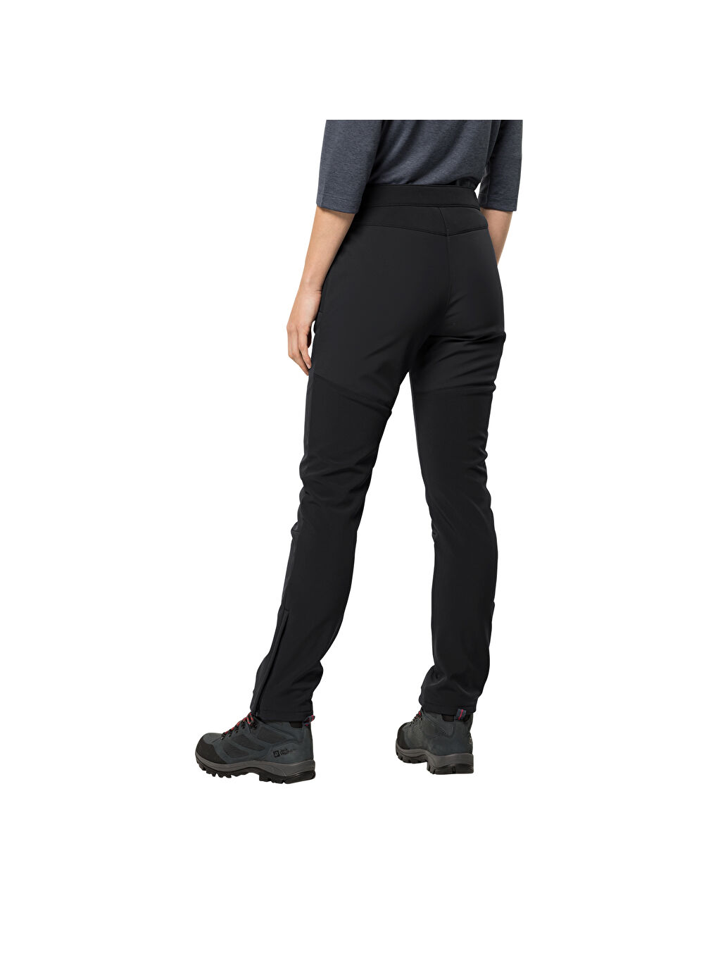 Stollberg Pants Kadın Siyah Outdoor Pantolonu-6