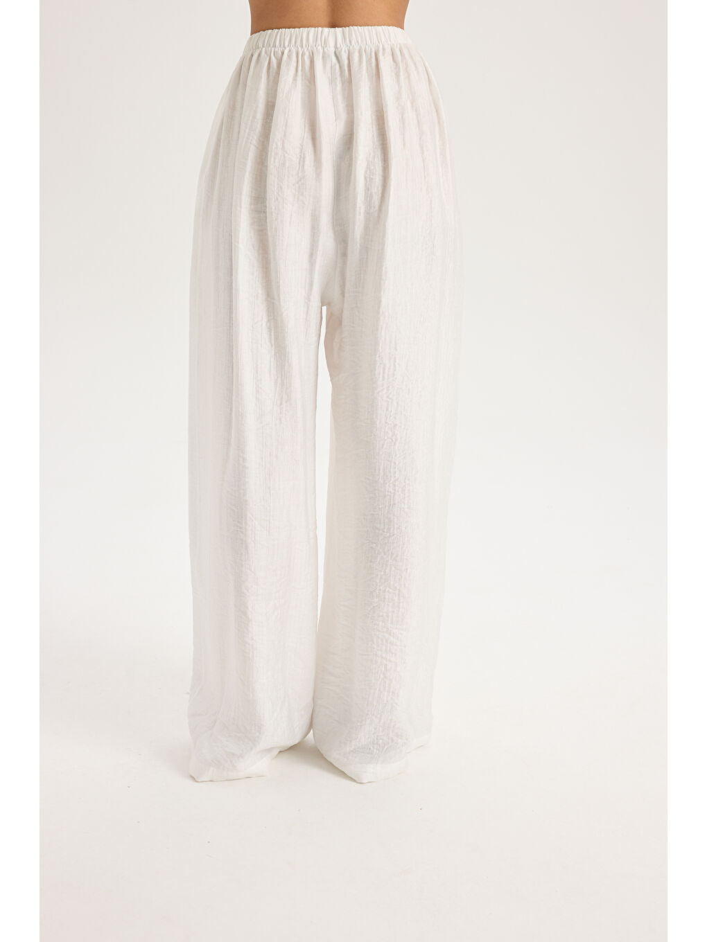 Hunter Rahat Kalıp Ekru Pantolon-3