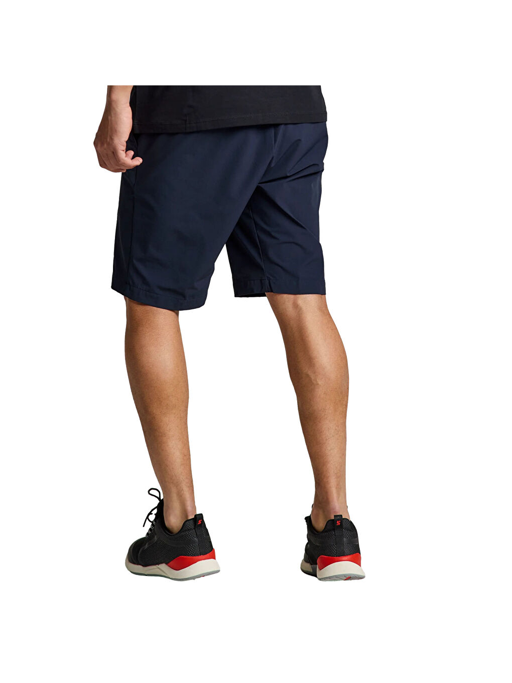 Lacivert Tech Chino Short Erkek Mavi Şort-5