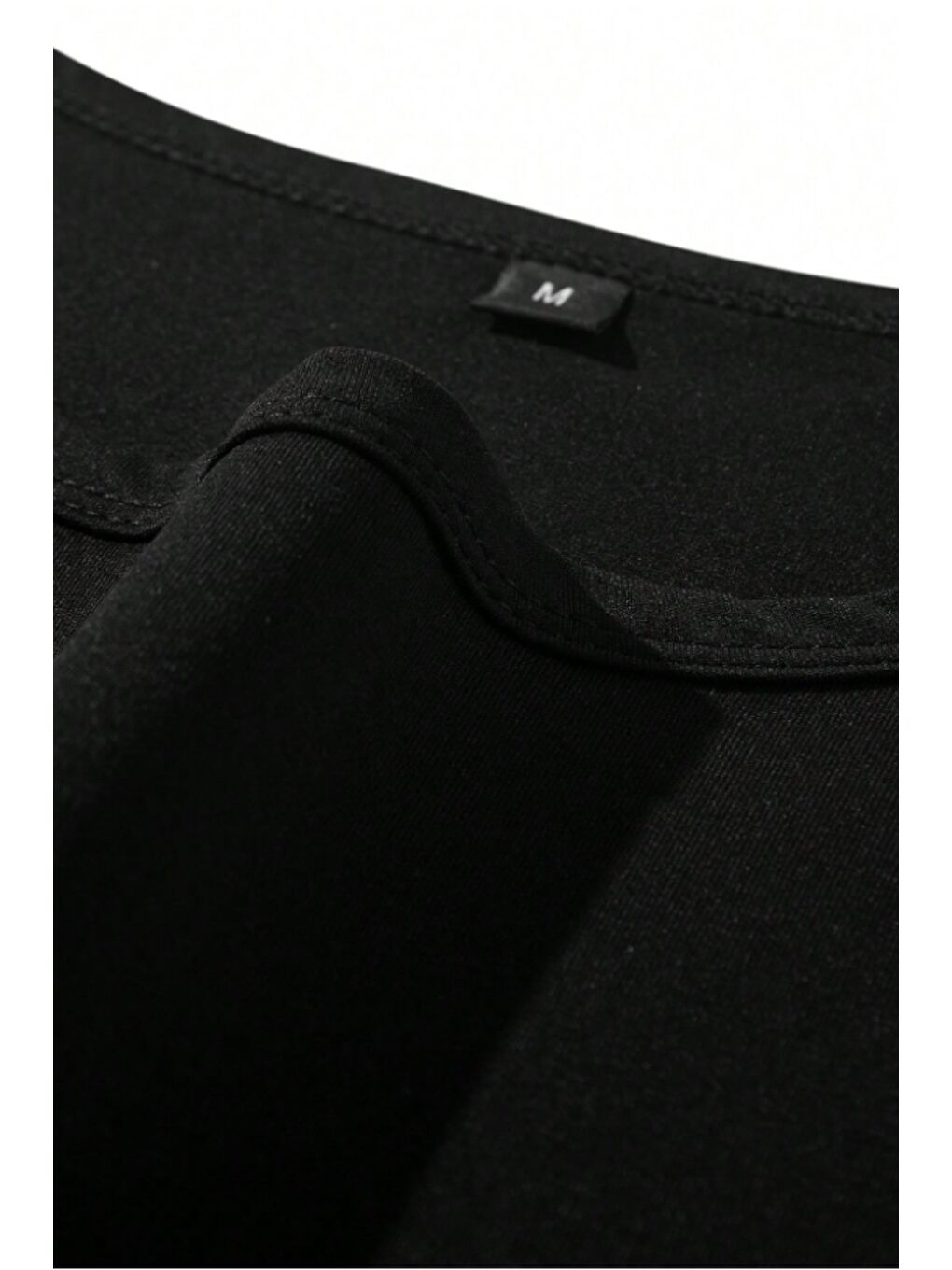 Siyah Erkek Oversize Tişört Bisiklet Yaka Basic Salaş Kesim Günlük Casual Rahat Yazlık T-Shirt-2