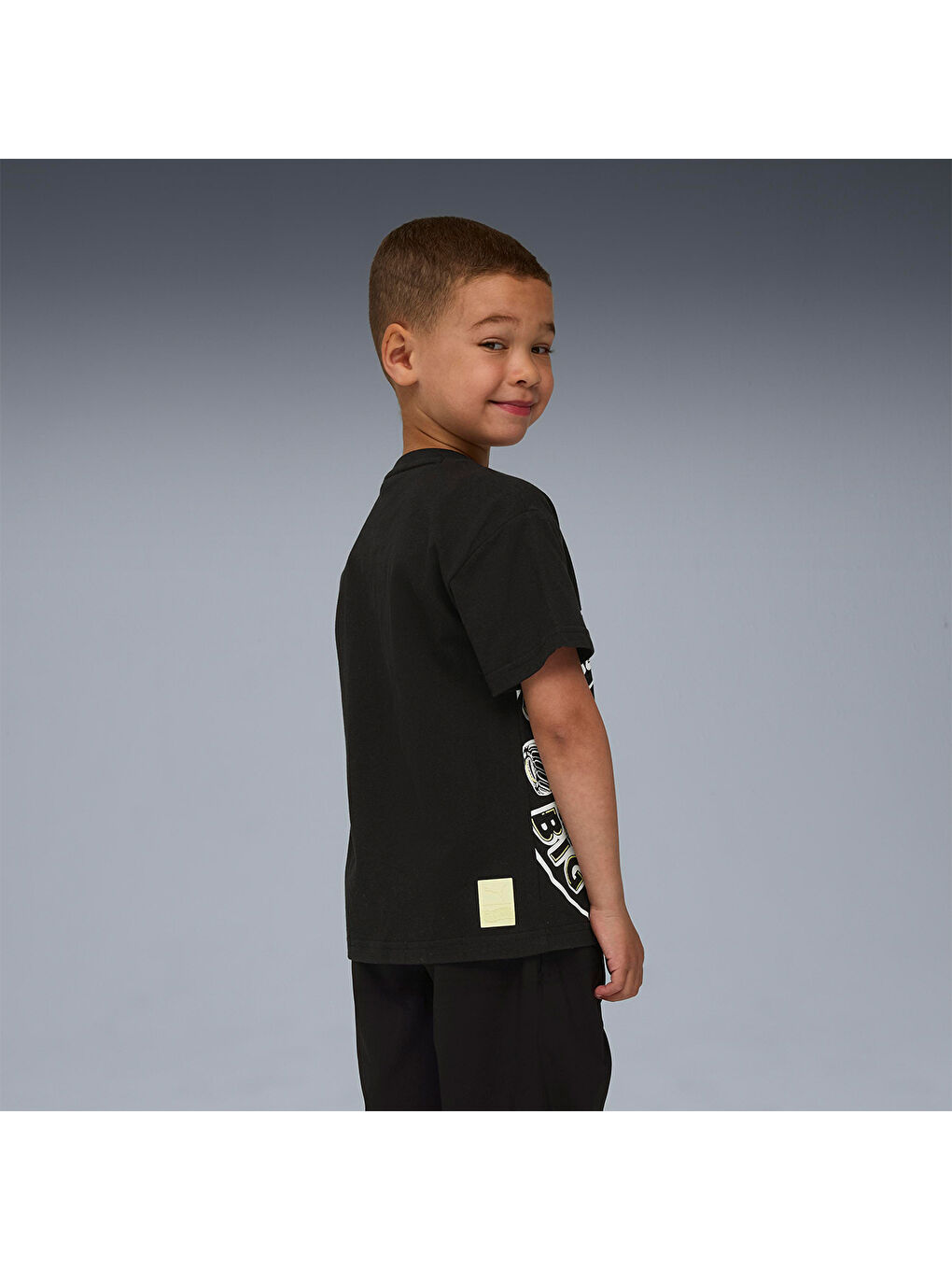 X Hot Wheels Erkek Çocuk Siyah Tişört-1