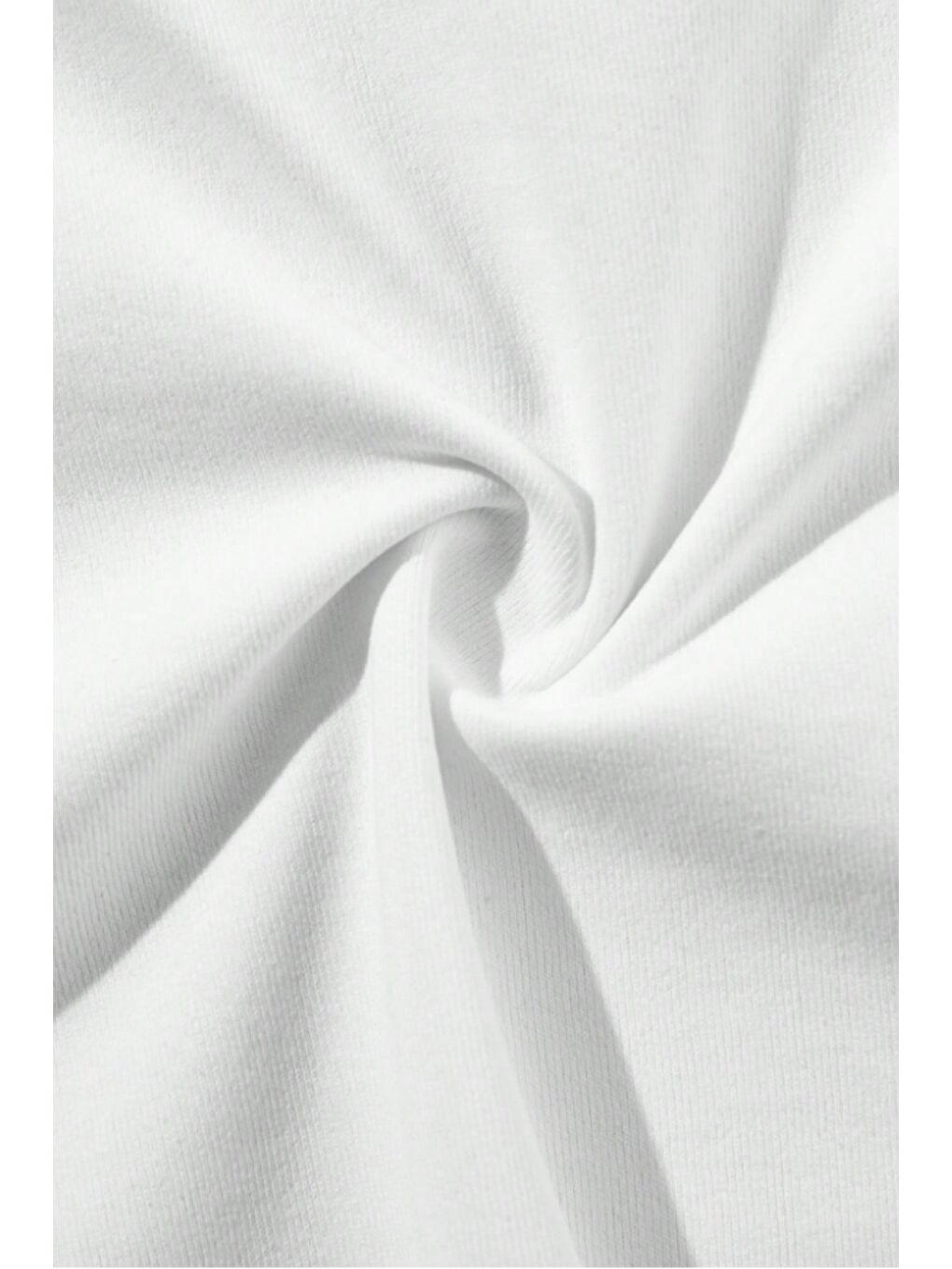 Beyaz Erkek Oversize Tişört Bisiklet Yaka Basic Salaş Kesim Günlük Casual Rahat Yazlık T-Shirt-5