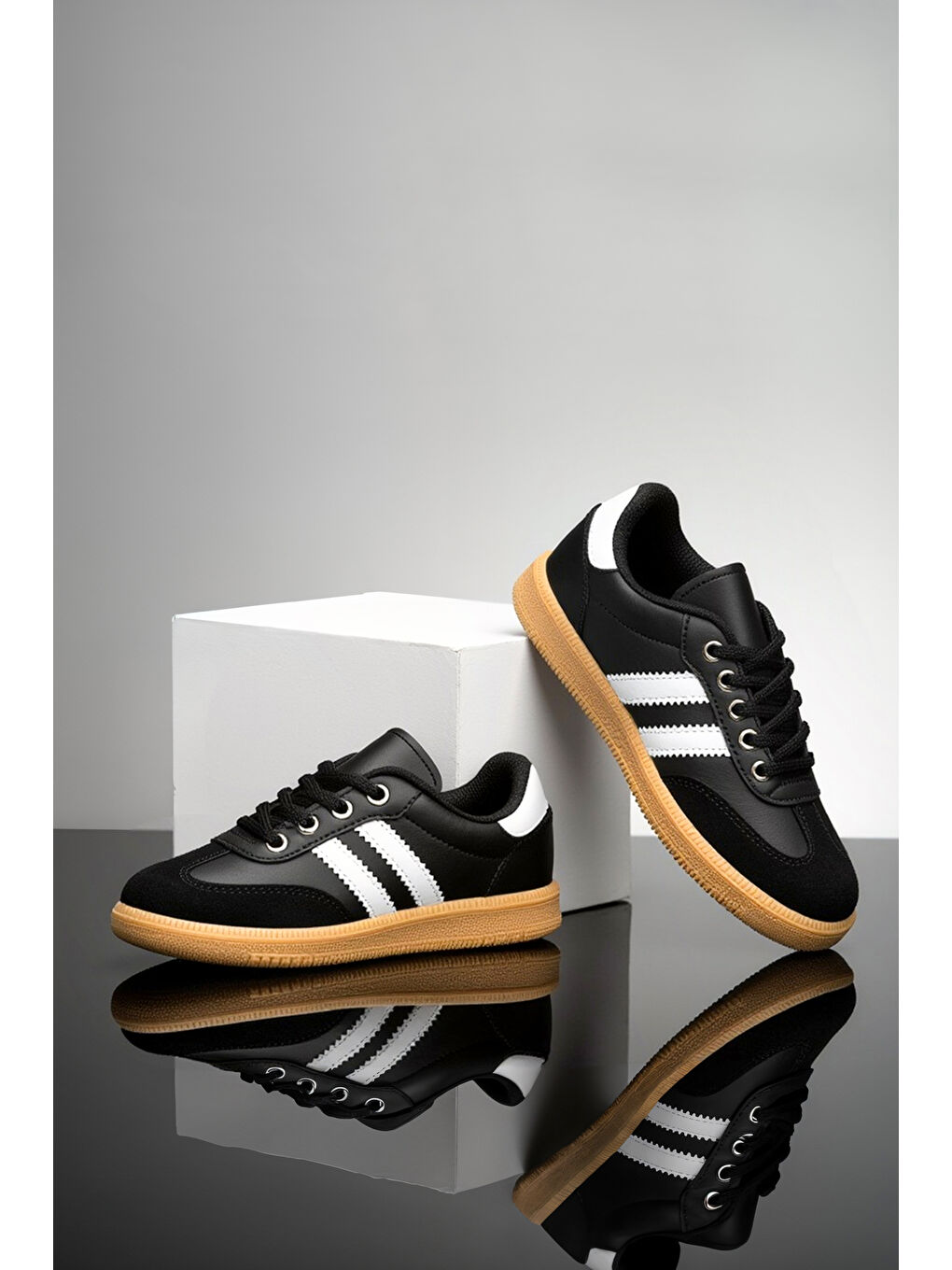 Siyah DS ChaCha Kids Sneaker 2025 Çocuk-2