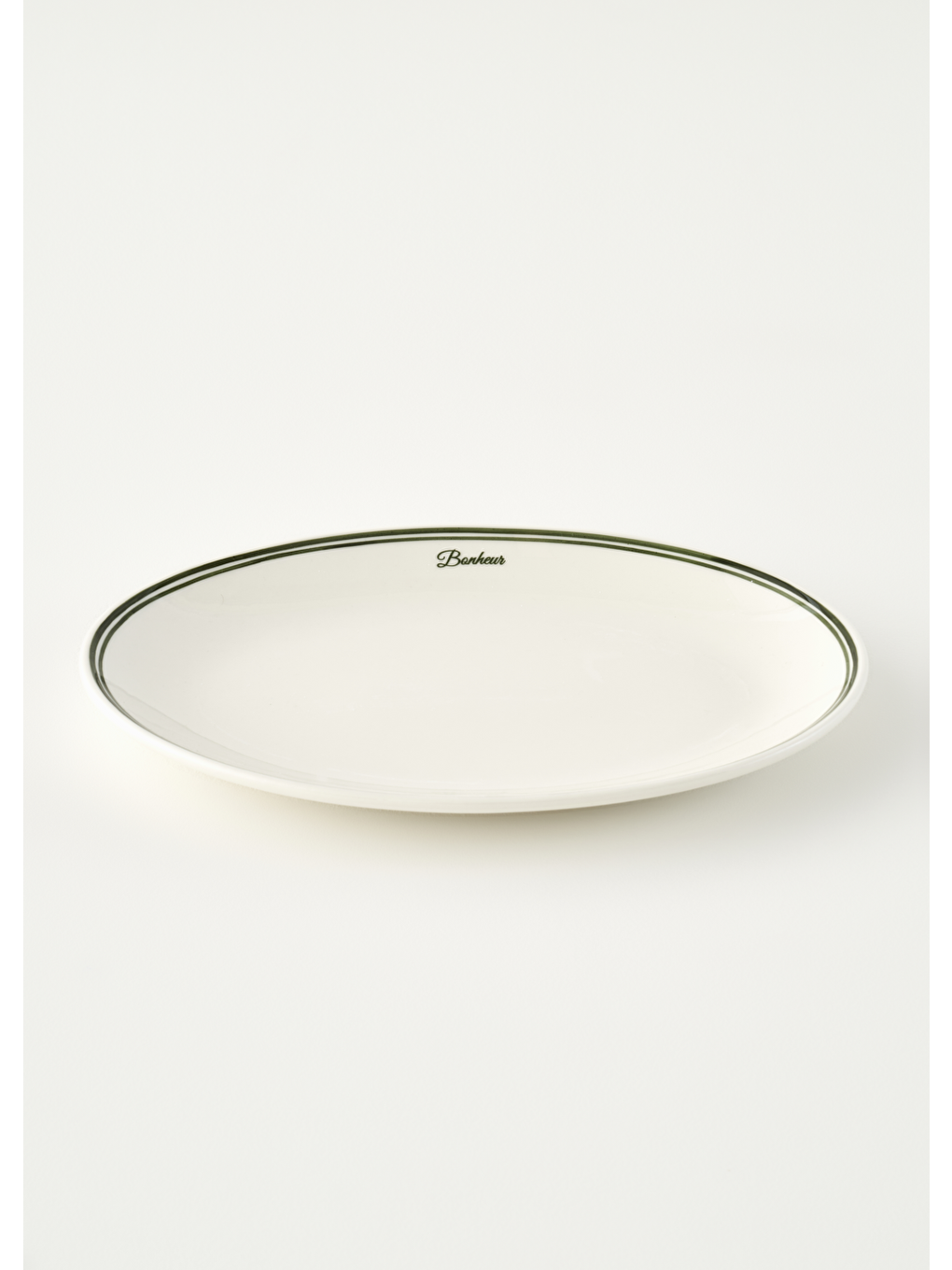 Bonheur Porselen Sunum Tabağı Yeşil (33 cm)-2