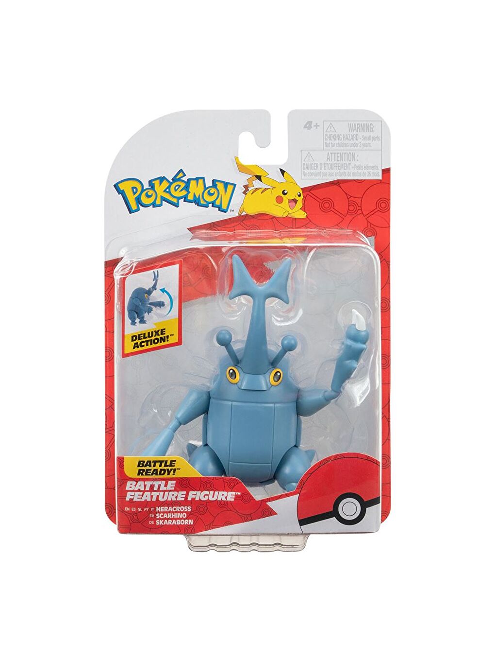 Battle Aksiyon Figürler PKW3420 - Heracross-3