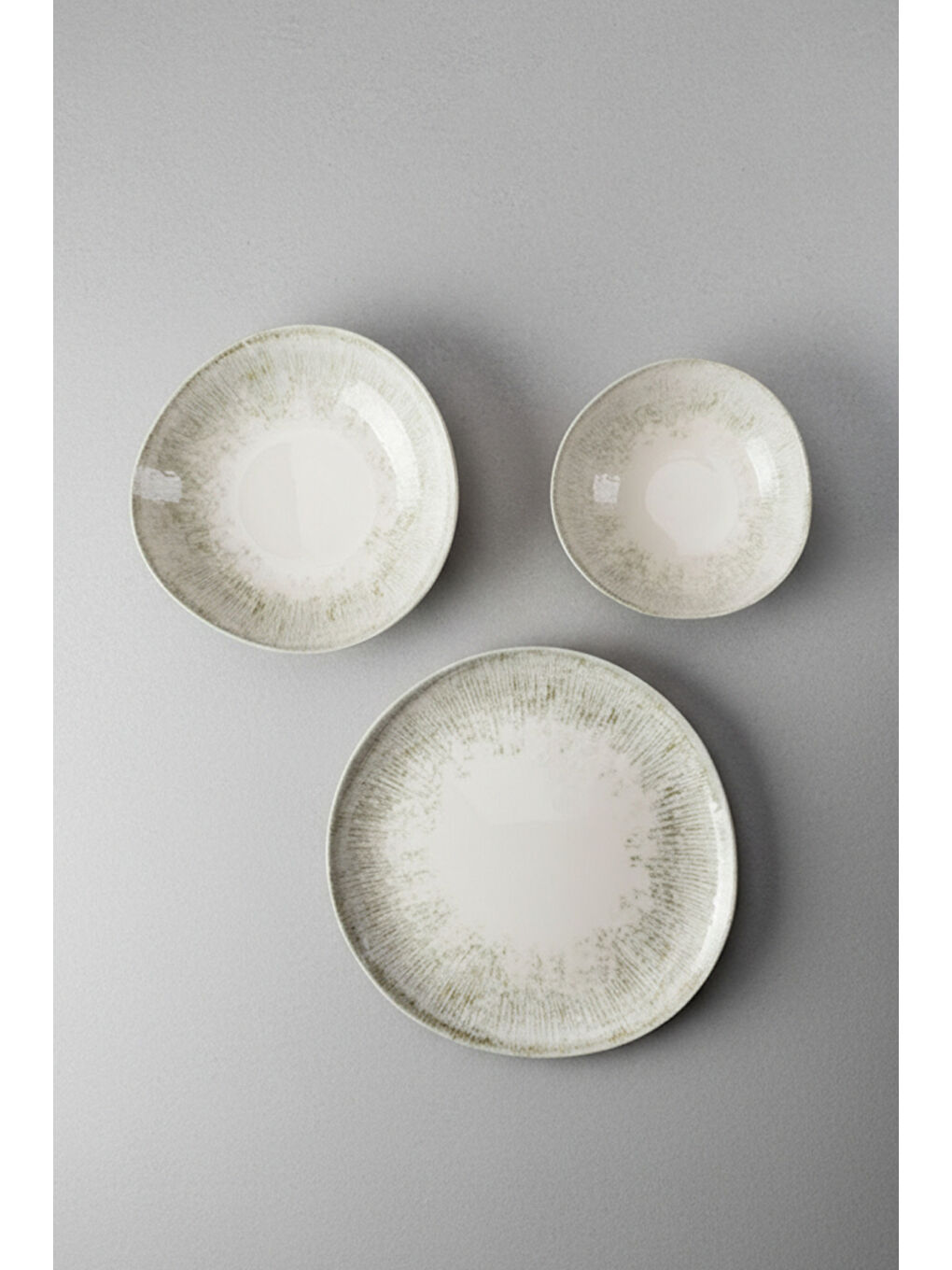 Mando 12 Parça Yemek Takımı Gri-4