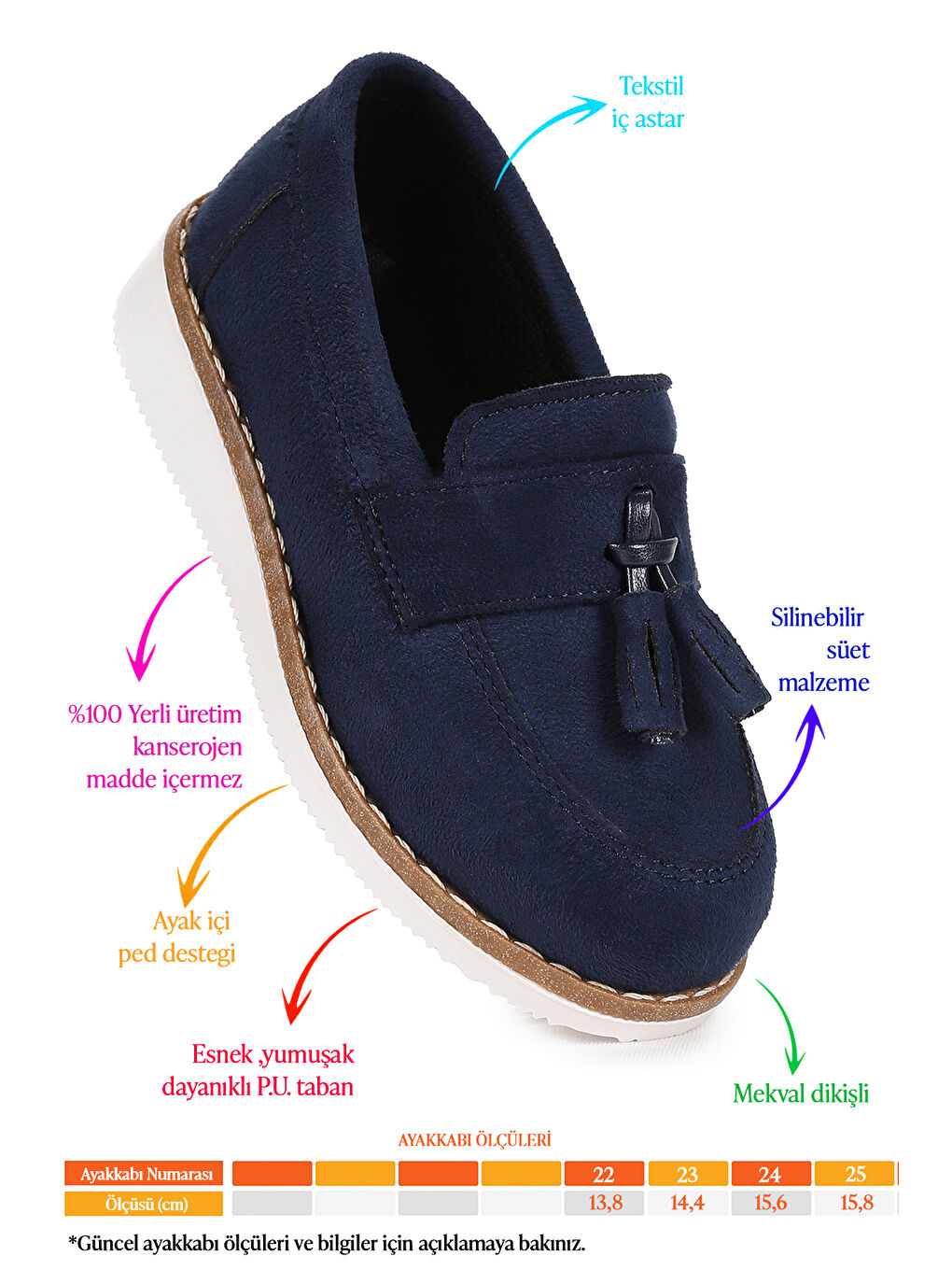 Lacivert Cision Süet Papyonlu Erkek Bebek Sünnet Ayakkabısı-1