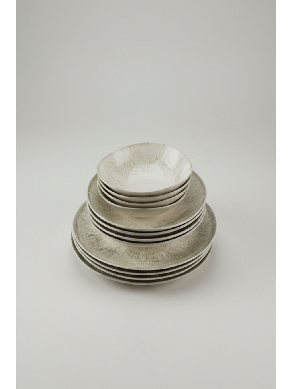 Mando 12 Parça Yemek Takımı Gri-5