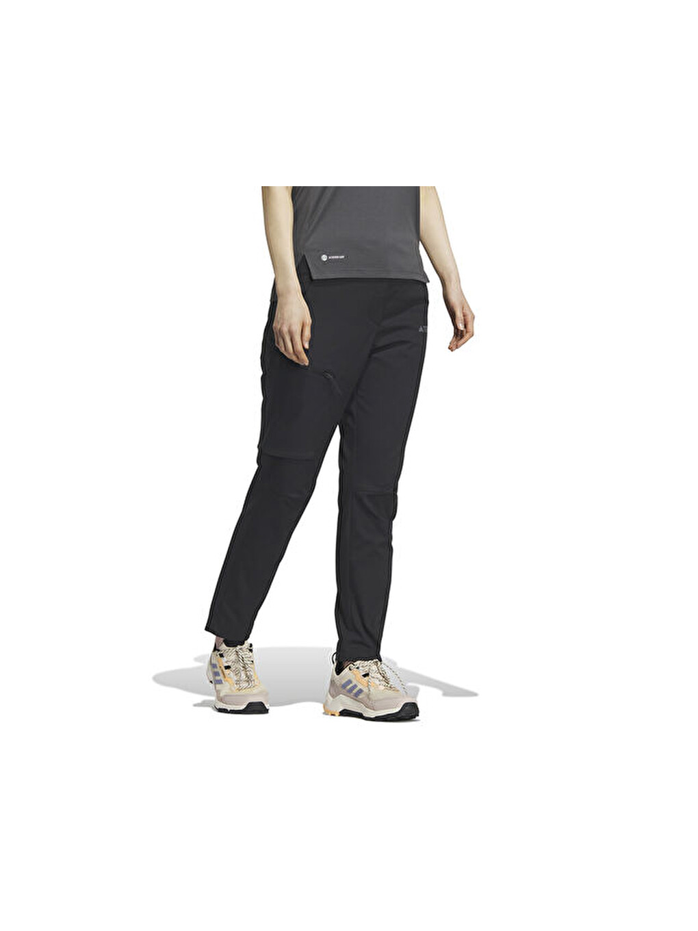 W Cargo Upf Pts Kadın Outdoor Pantolonu Il8903 Siyah-2