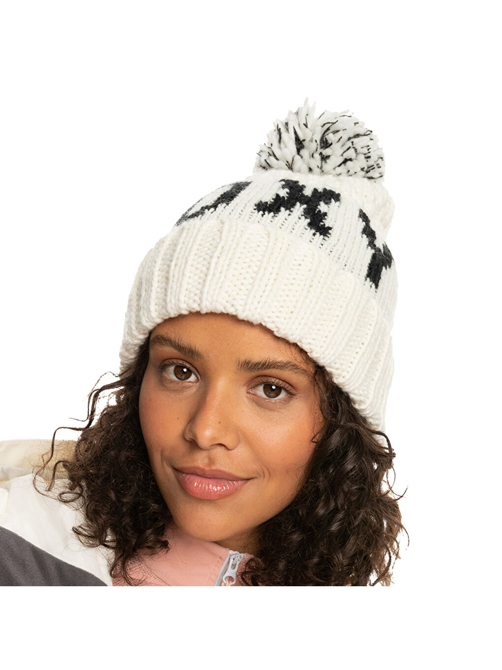 Bej Tonic Beanie Kadın Beyaz Bere-3