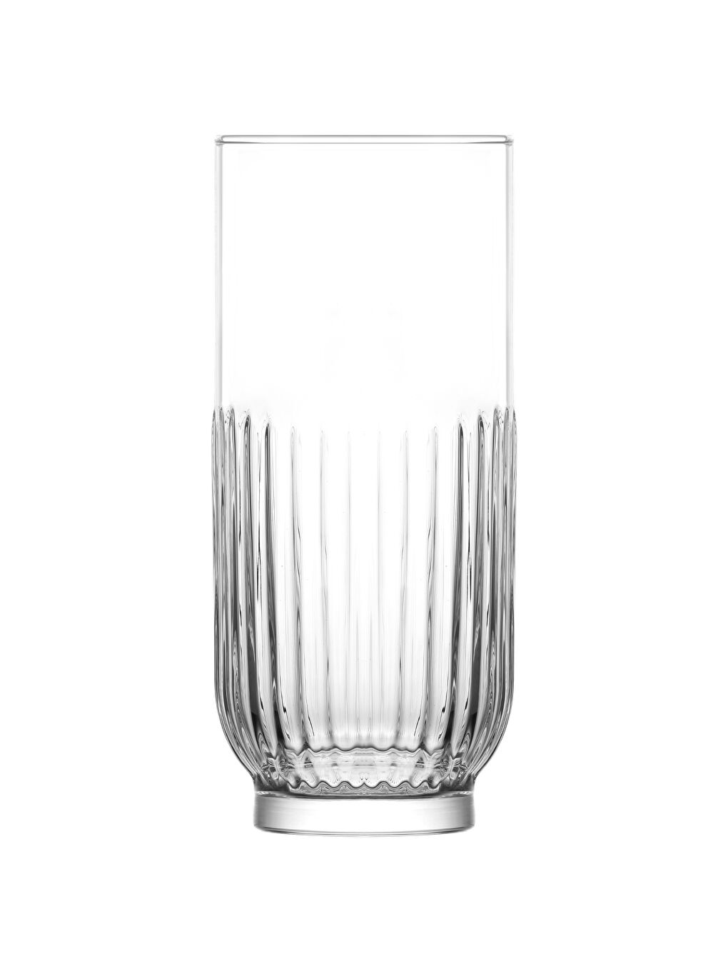 Renksiz Tokyo Cam Meşrubat Bardağı 3'lü 395 ml