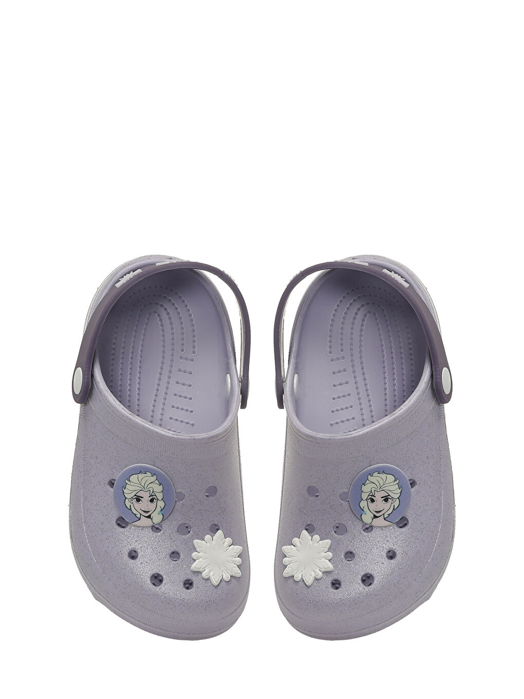 Mor BADE.F6FX Lila Kız Çocuk Sabo Terlik-3