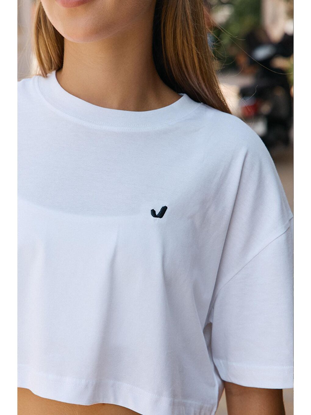 Beyaz Üst Giyim, T-shirt, Aura-1