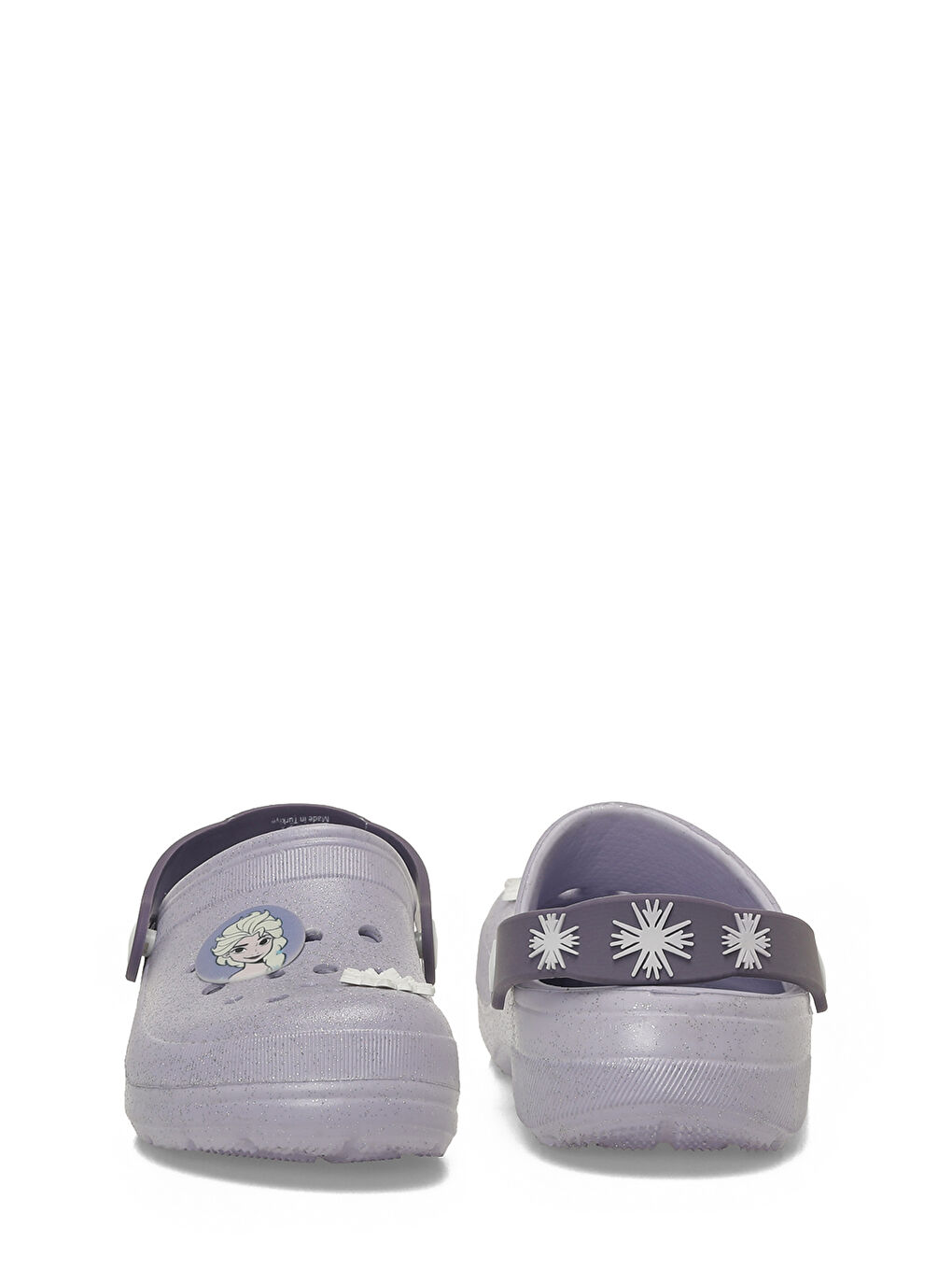 Mor BADE.F6FX Lila Kız Çocuk Sabo Terlik-4