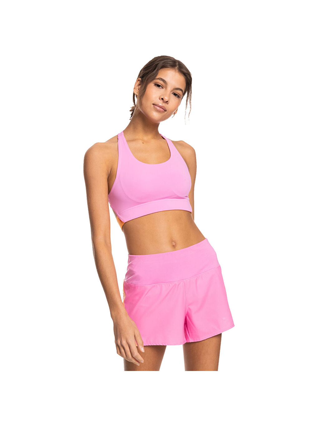 Bold Moves J Tops Kadın Pembe Fitness Bra