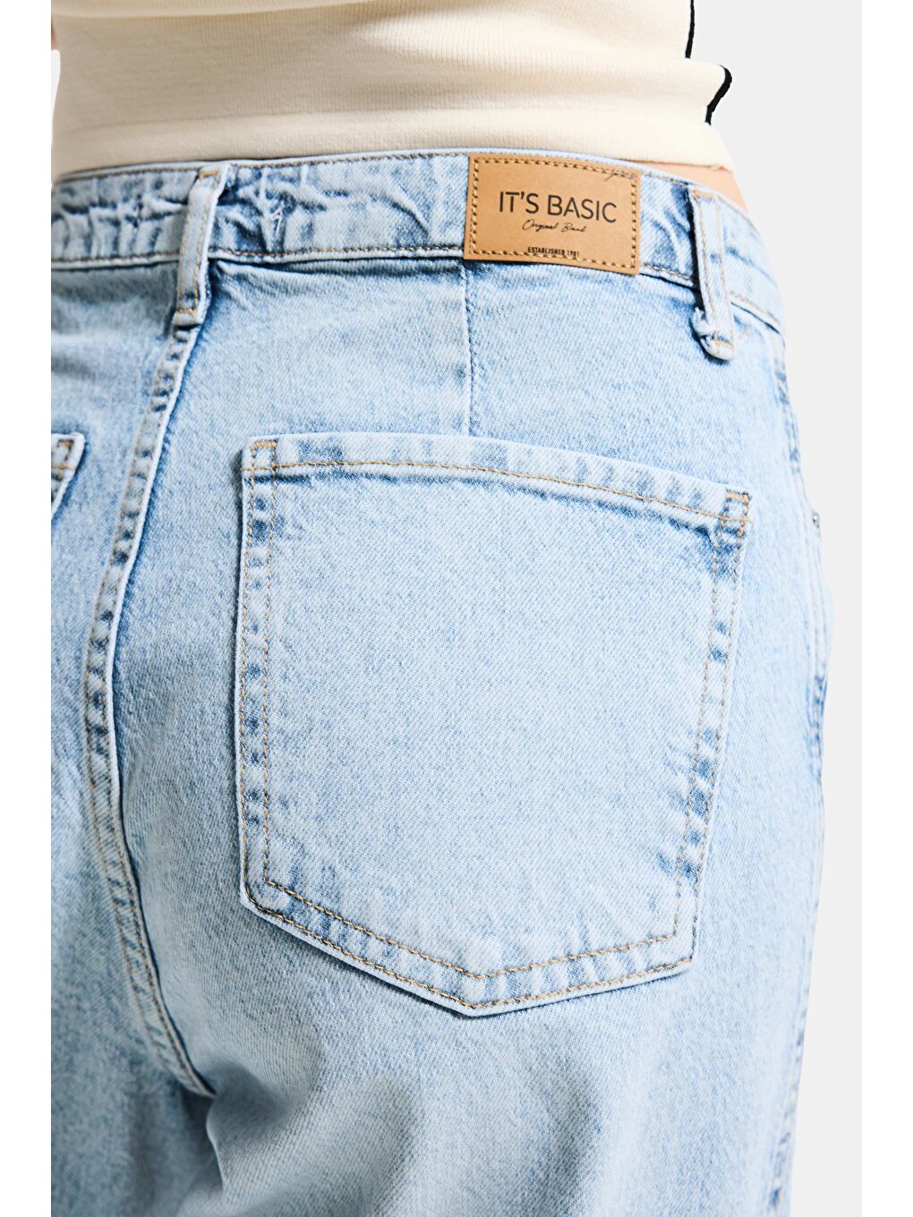 Mavi Kadın Ice 4s6-3 Relax Fit Esnek Kumaş Denim Jean-3