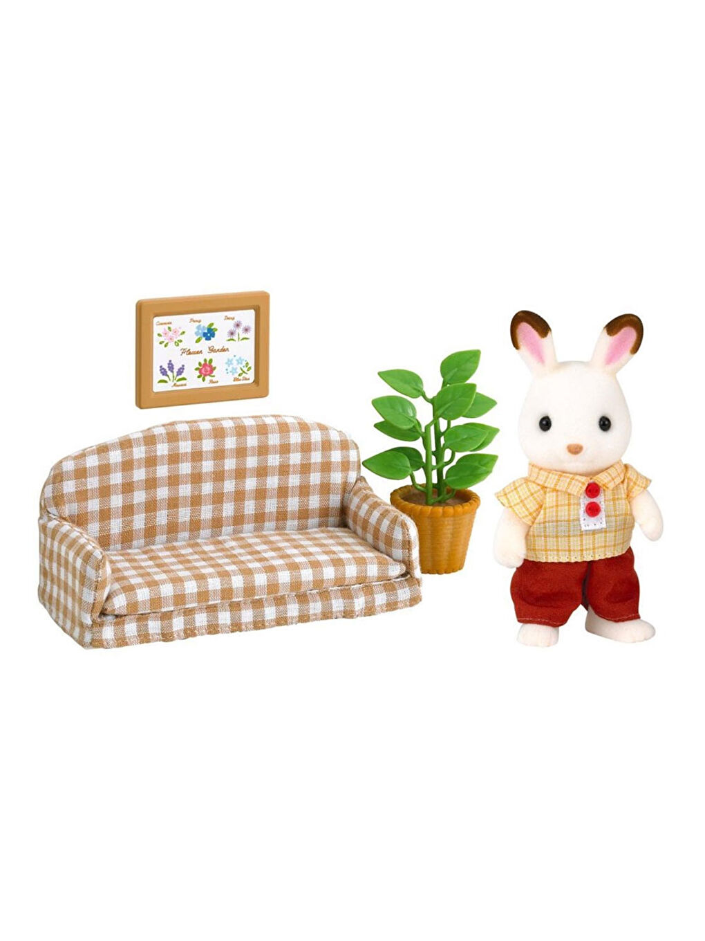 Çikolata Kulaklı Tavşan Baba 5013-1